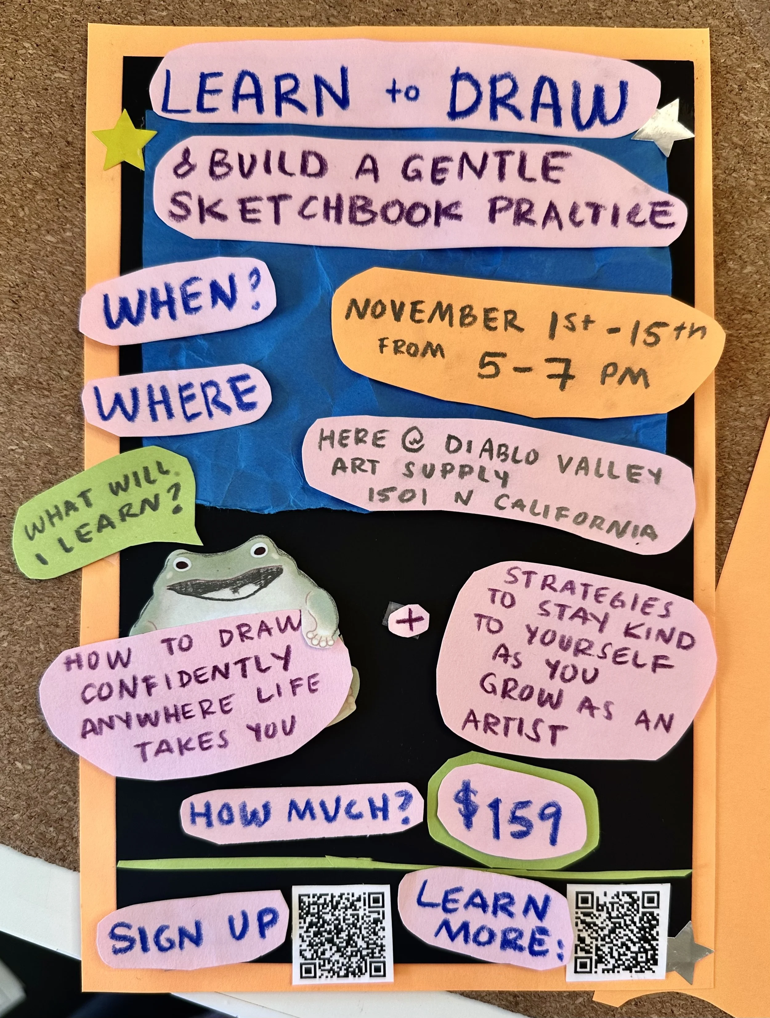 Learn To Draw - A Three-Week In-Person Class