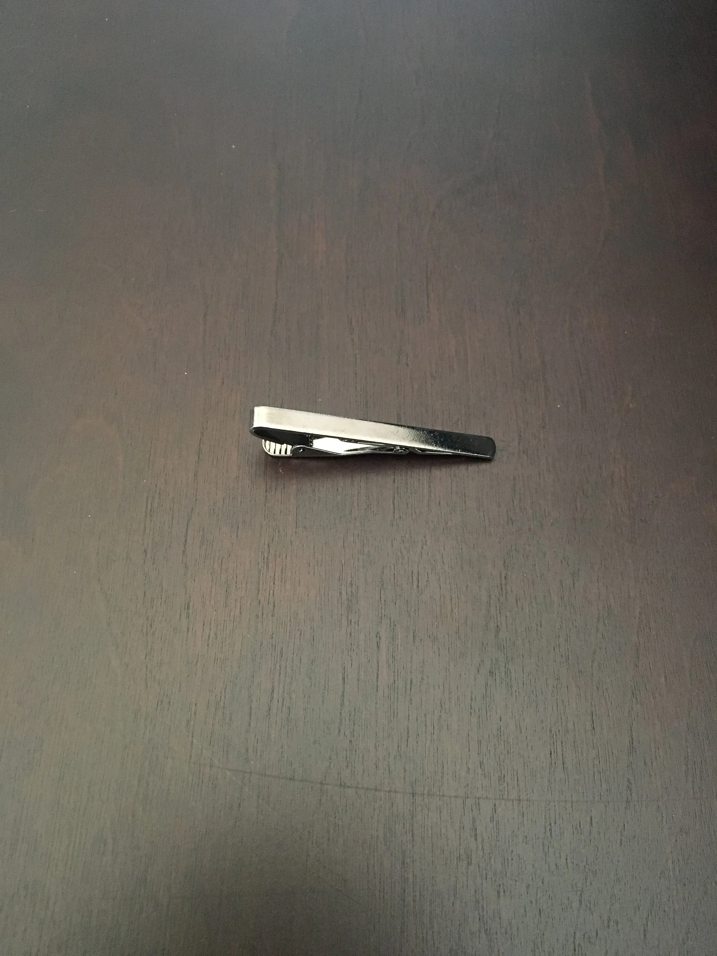 Gun Metal Tie Clip