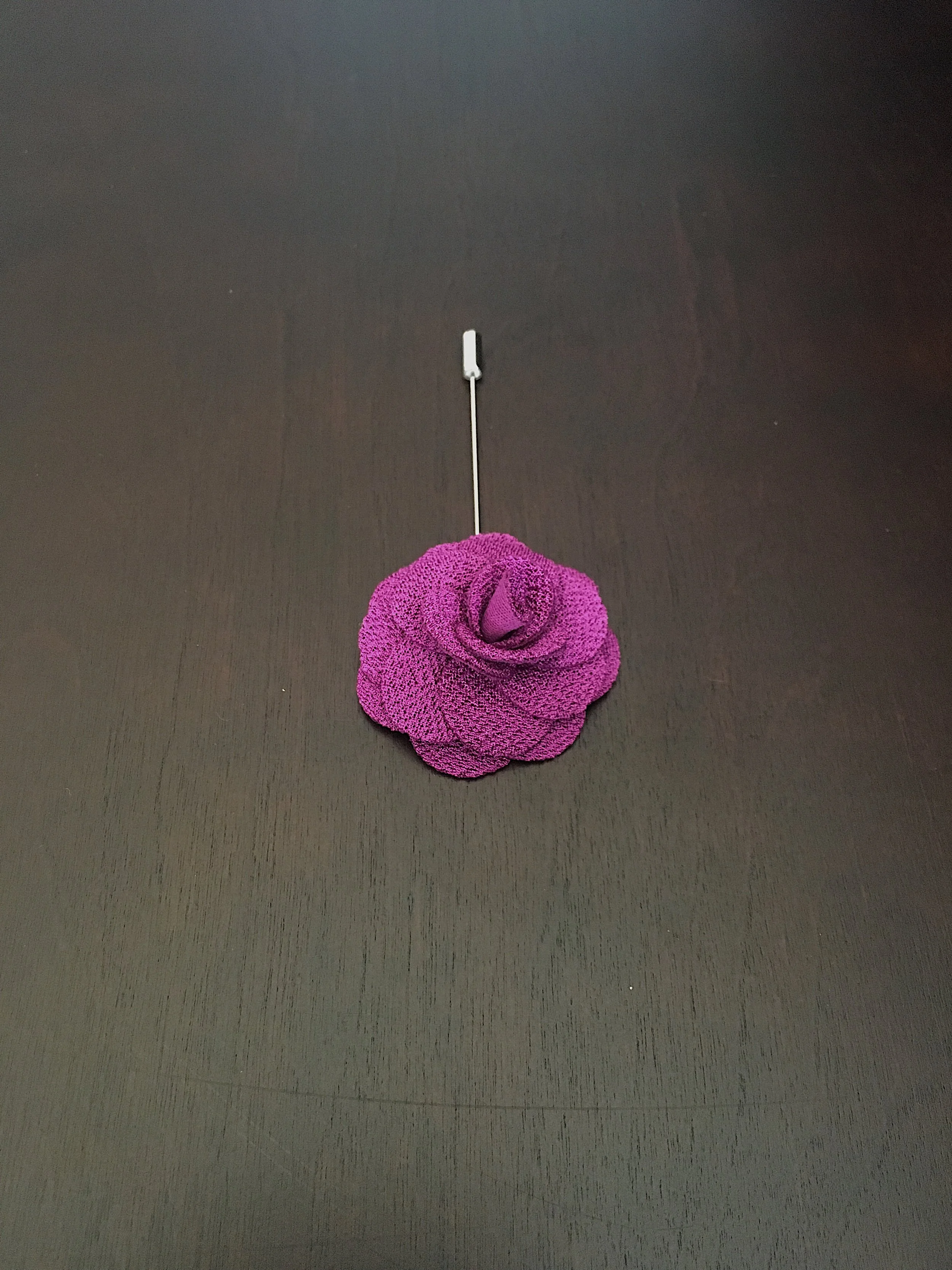 Purple Flower Lapel