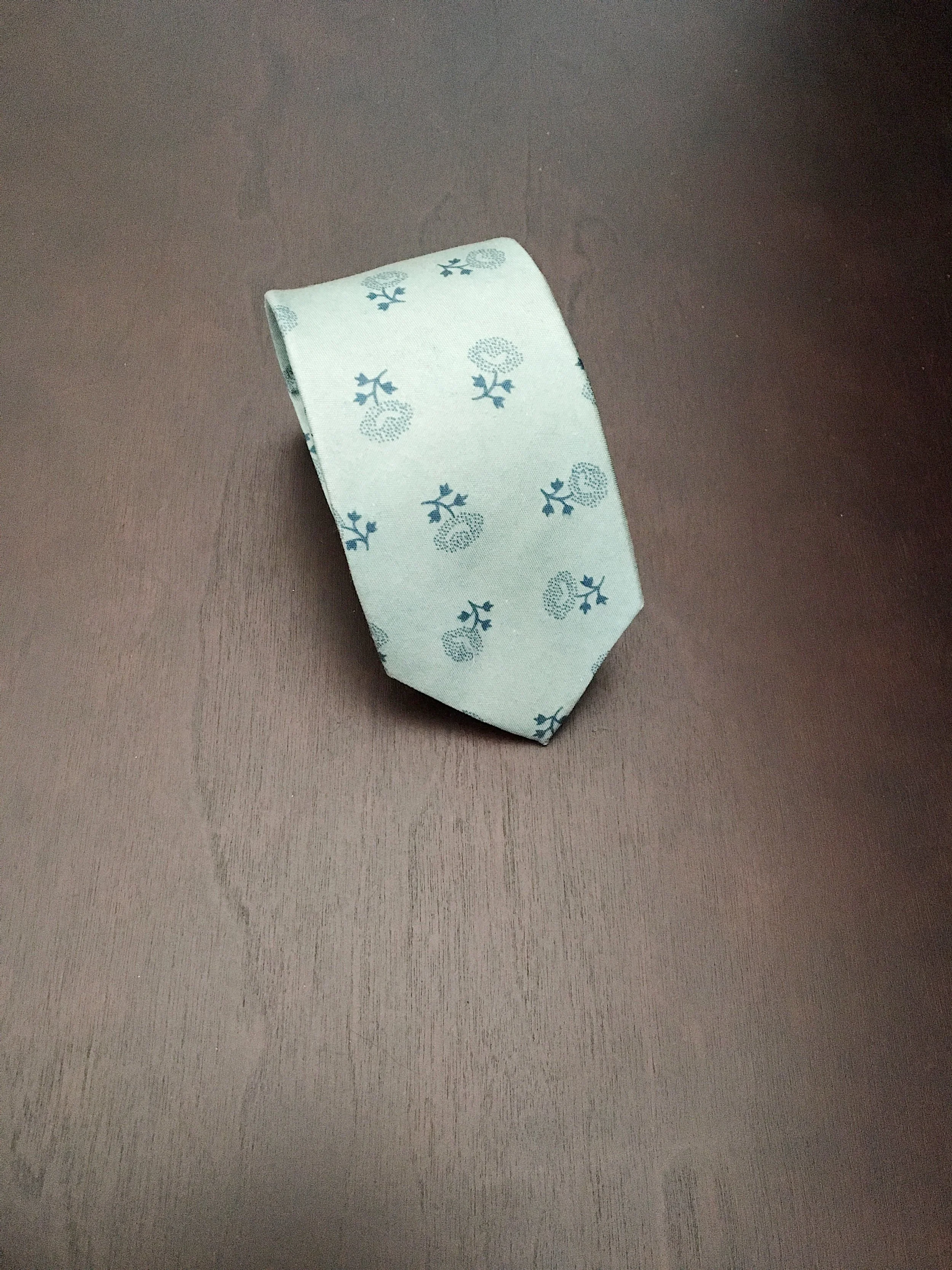 Green Jacquard Tie