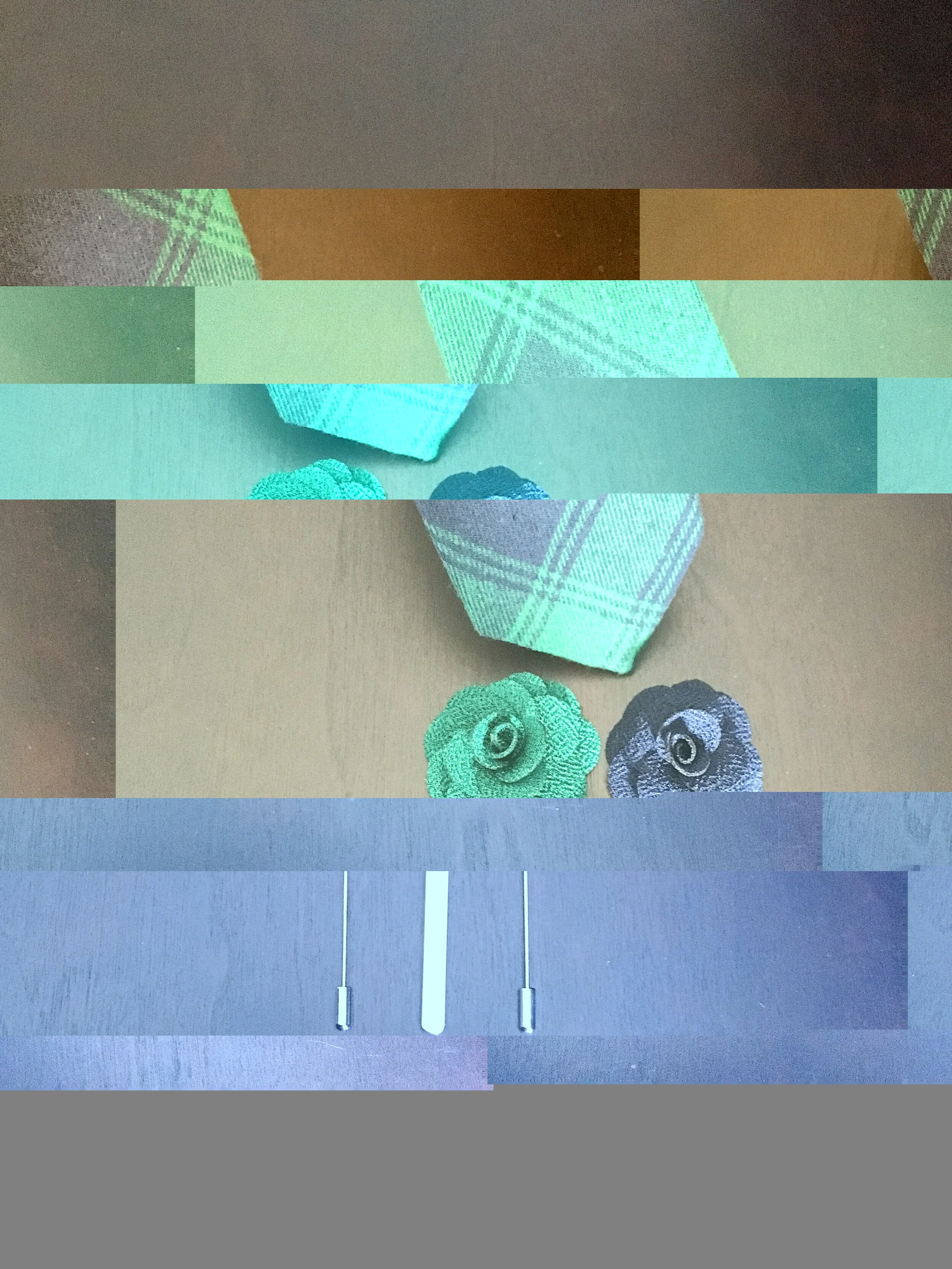 Blue &amp; Green Tie Combo