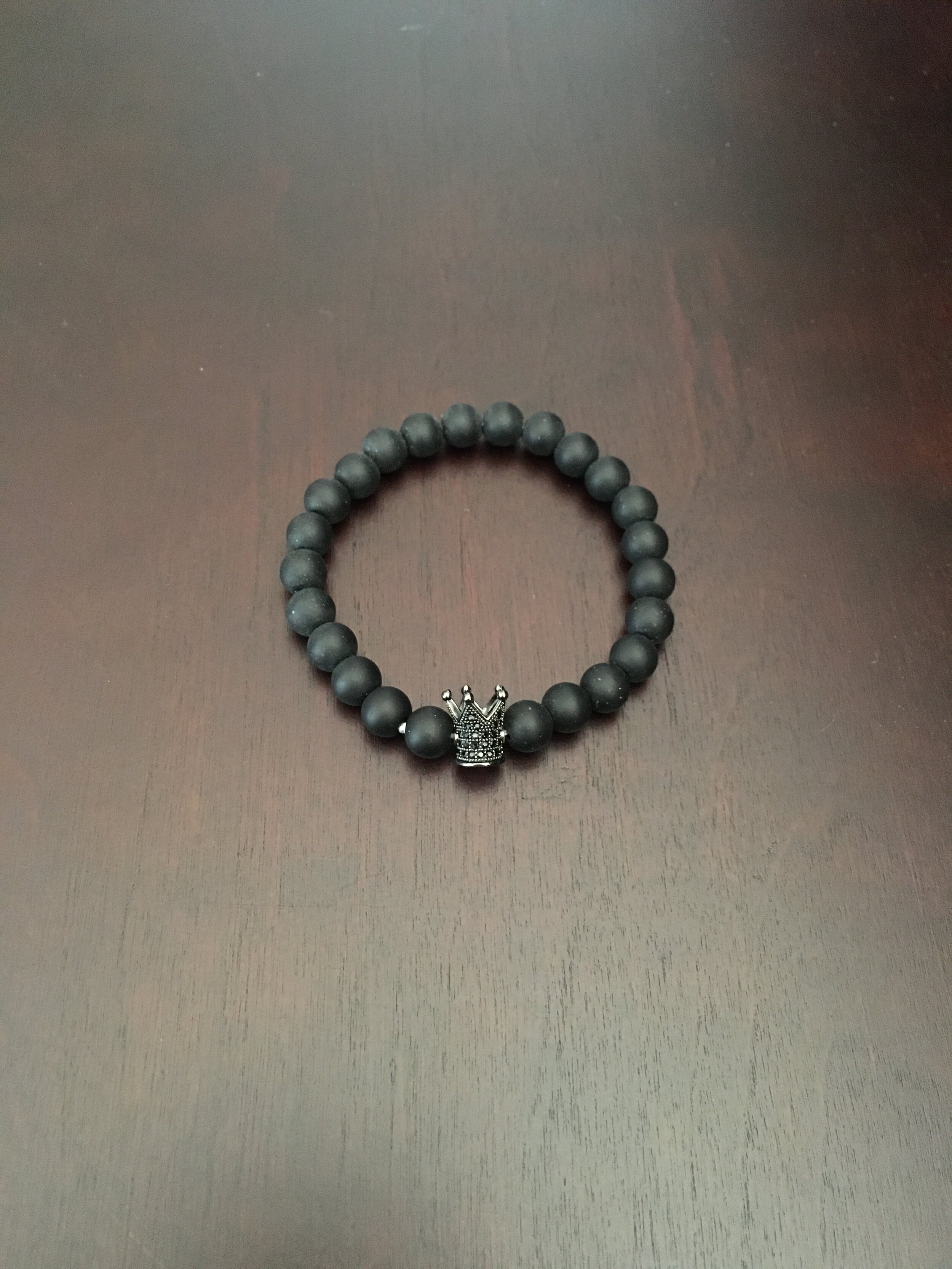 Black Crown Bracelet 