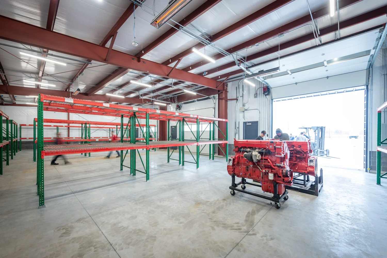 Diesel Engine Storage Rack Diesel Engine Storage Facility — Studio LP