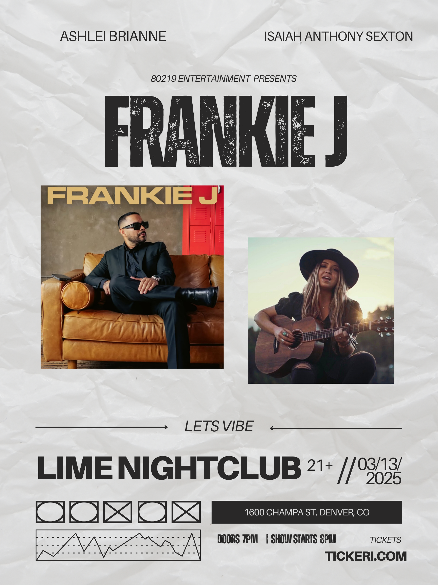 Ashlei Brianne Opens the Night For Frankie J