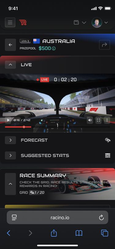 Racino - Races 1 - Small.png