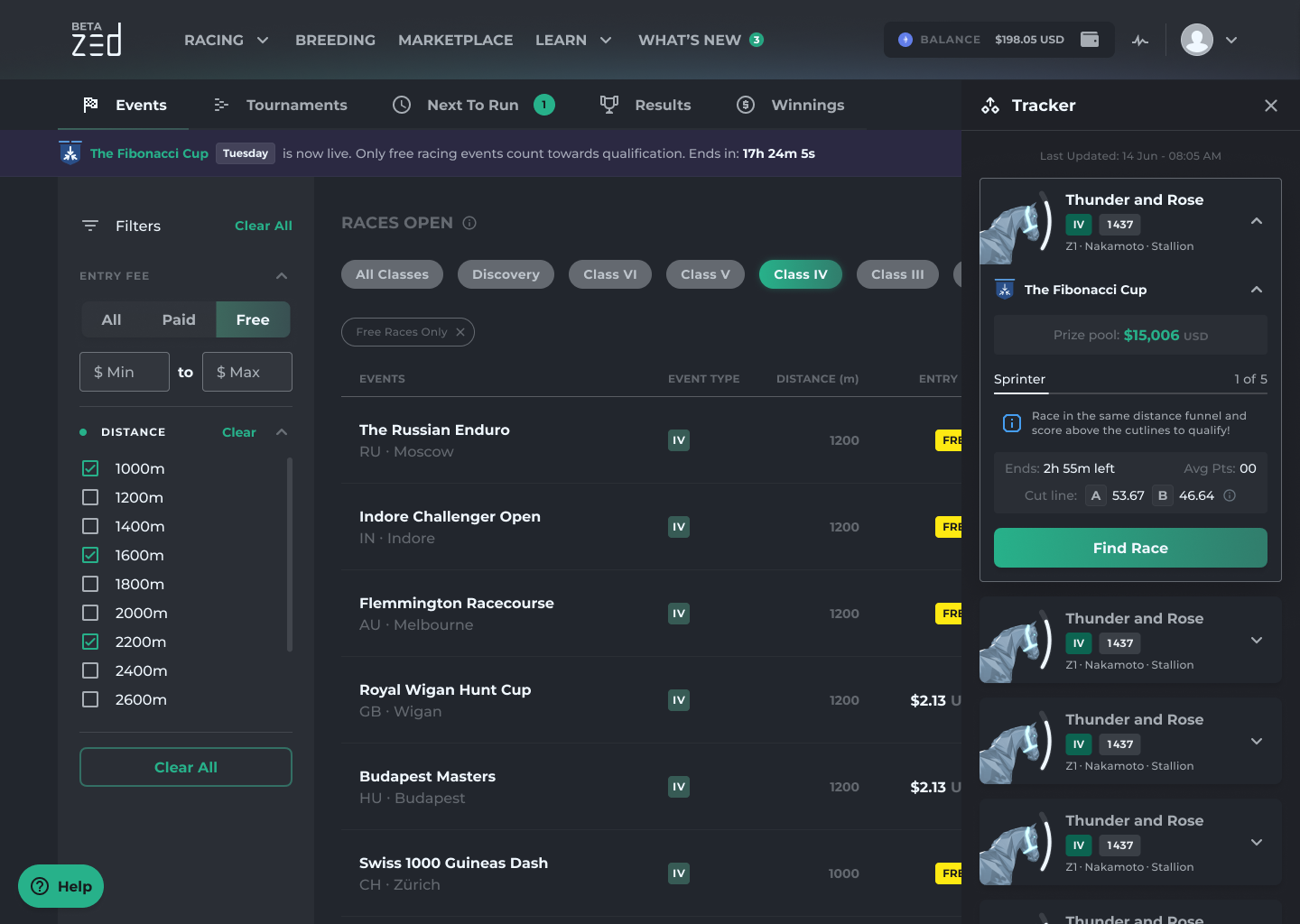 ZED Run: AI Racing Manager