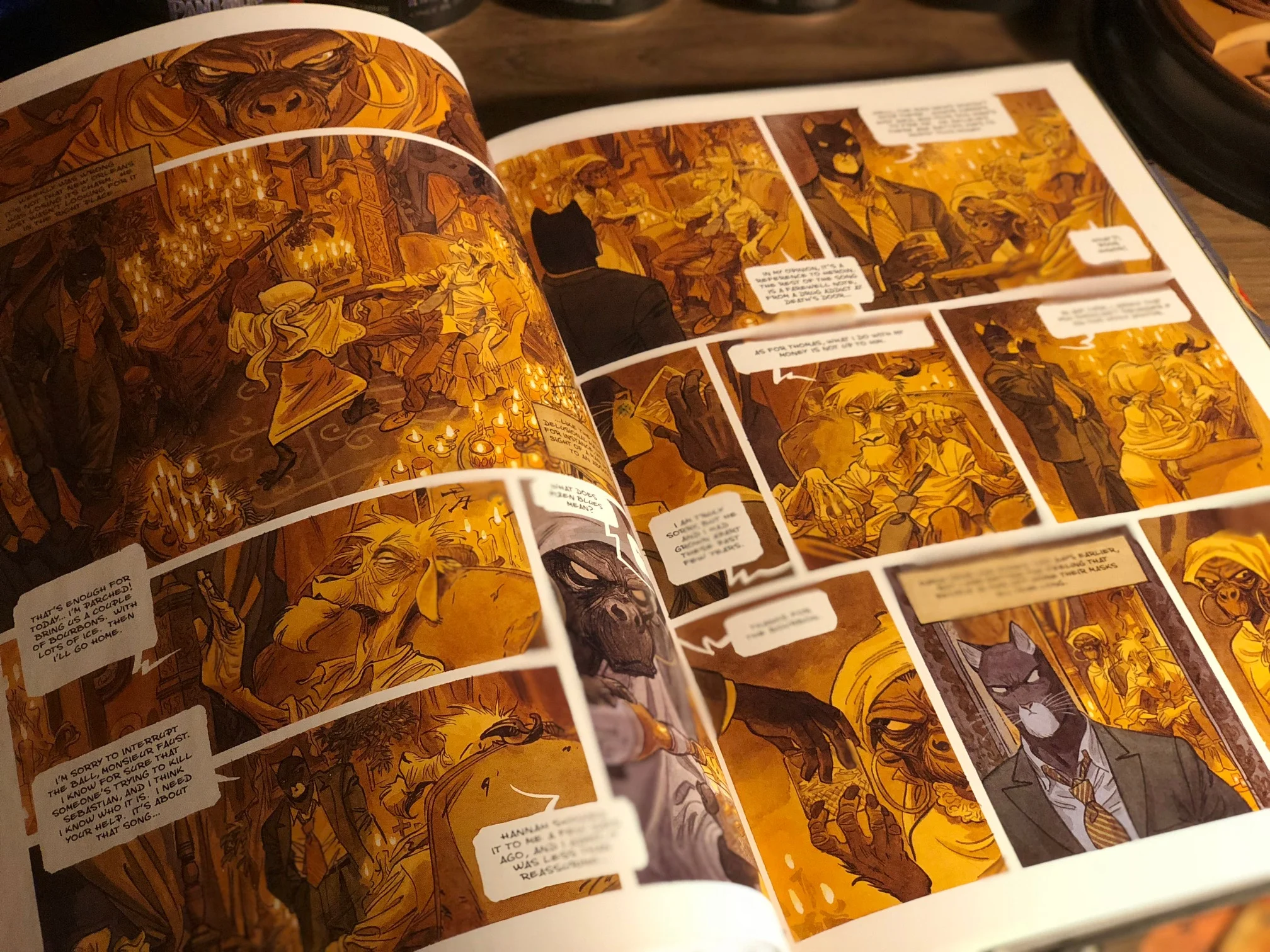 Day Two: A Review of Blacksad: A Silent Hell