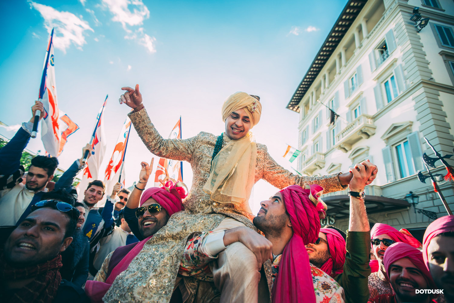 Best baraat photos captured by DOTDUSK