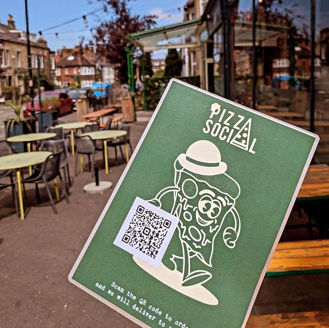 WE JUST STEPPED IT UP 👊🏻👊🏻👊🏻

NOT SURE HOW I HAVE DONE IT BUT I DID IT.....

WHEN AT NORTH BAR YOU CAN NOW SCAN THE QR CODE ORDER AND PAY FOR YOUR PIZZA THEN WE WILL SWING ROUND AND DROP IT OFF TO YOU.

THIS IS TO KEEP A NICER FLOW IN THE PIZZE