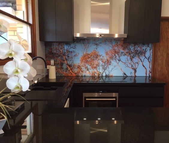 Custom Printed Splashbacks - Bring the outdoors inside