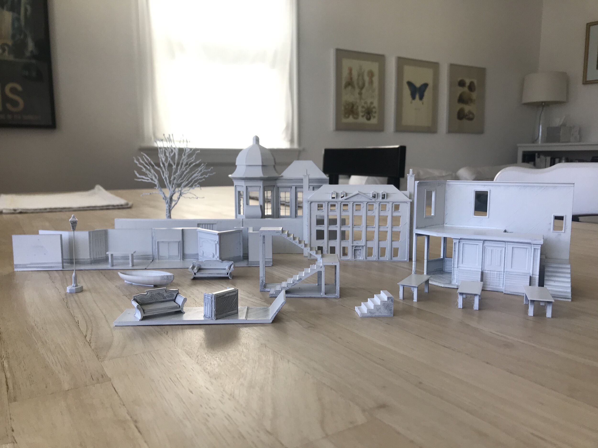 Sweeney Todd Design Scale 1:50 -- White