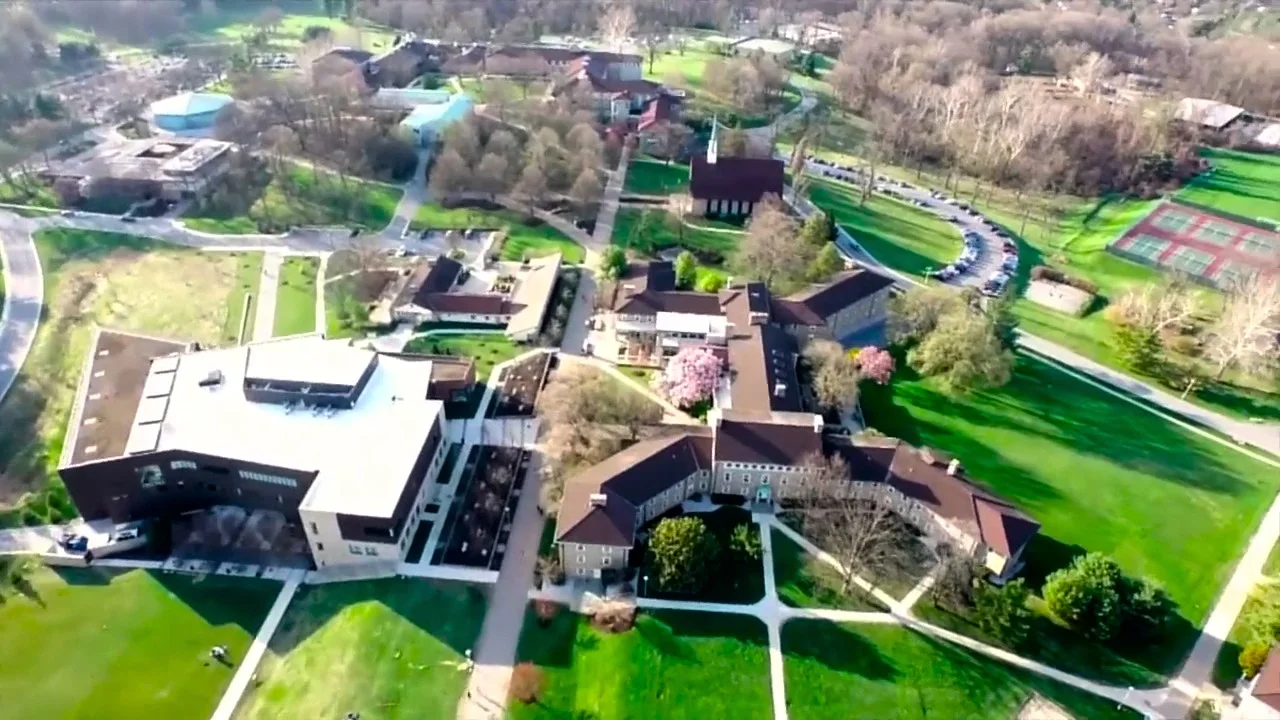 Goucher College Overhead View
