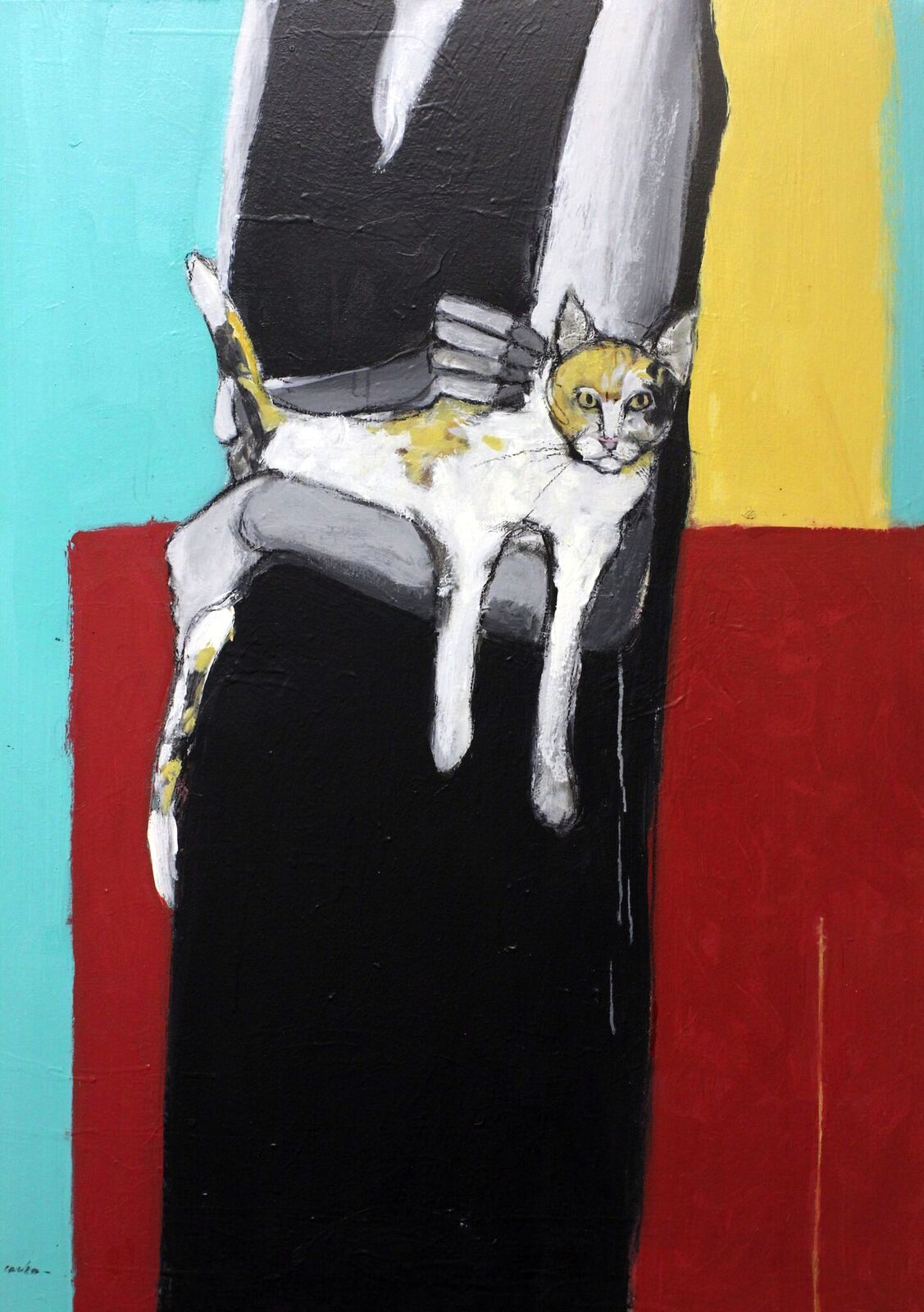 Woman With a Cat, 2018