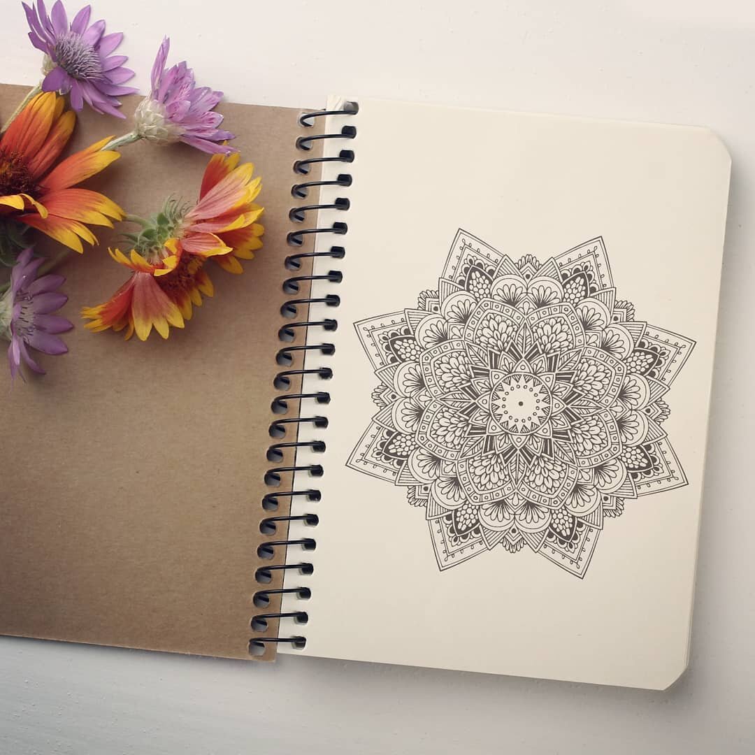 Inktober post Day 15. Swipe for detail. 👉 Check out my website: www.nicolegarciadesigns.com 👈

#october #inktober #inktober2018 #hennadesign #henna #hennatattoo #hennalove #mandala #mandaladesign #mandala_sharing #mandalaart #mandalalove #hennainsp