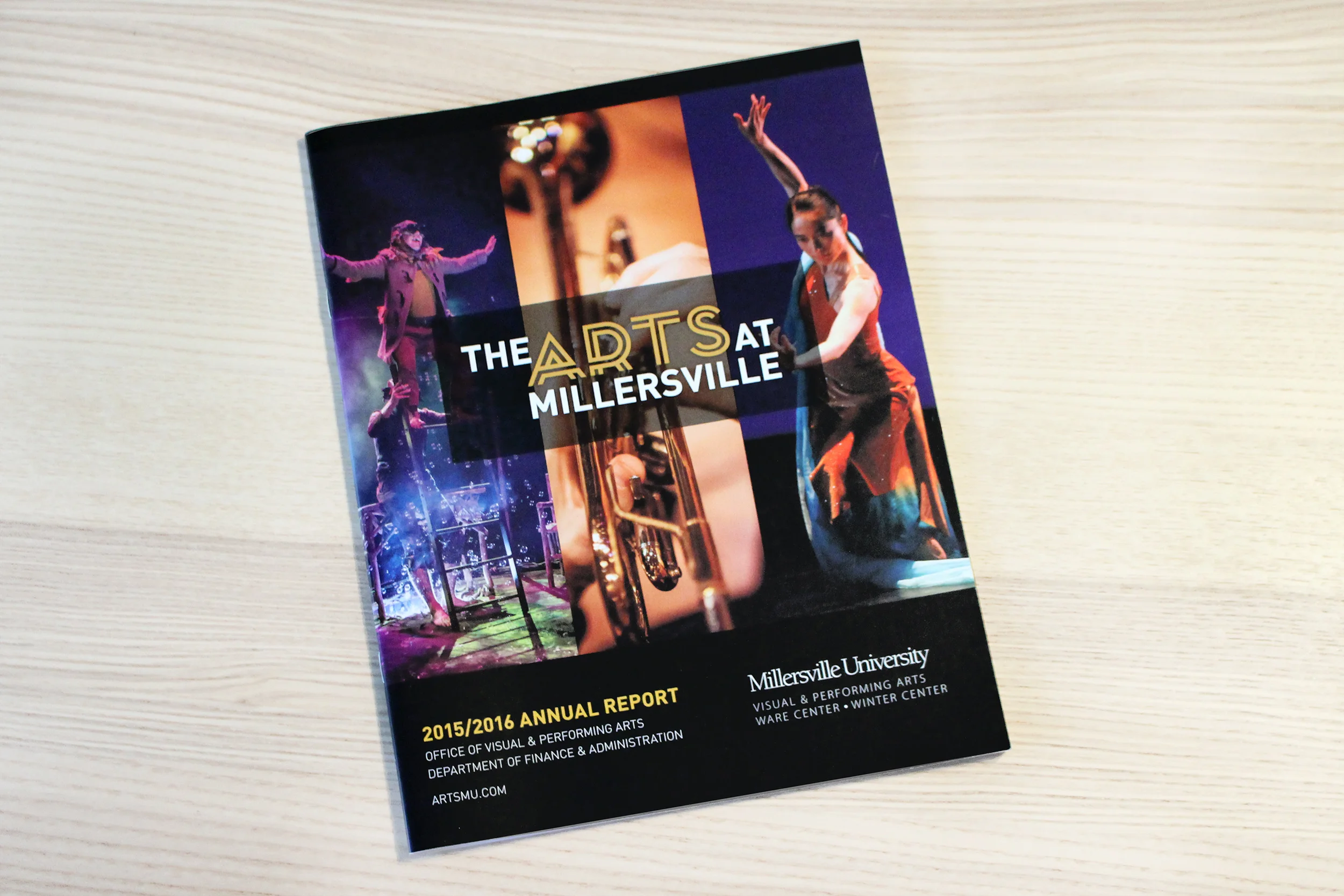 2015/2016 Millersville Universtity Office of Visual and Performing Arts Annual Report