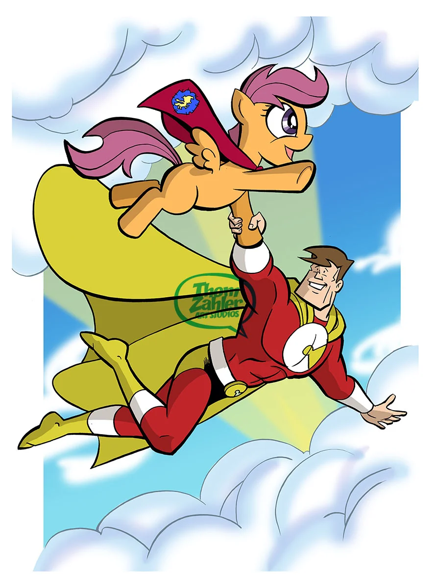 Crusaders (Cutie Marks and Mine) for Comicpalooza!