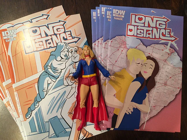Long Distance #3 in stores TODAY