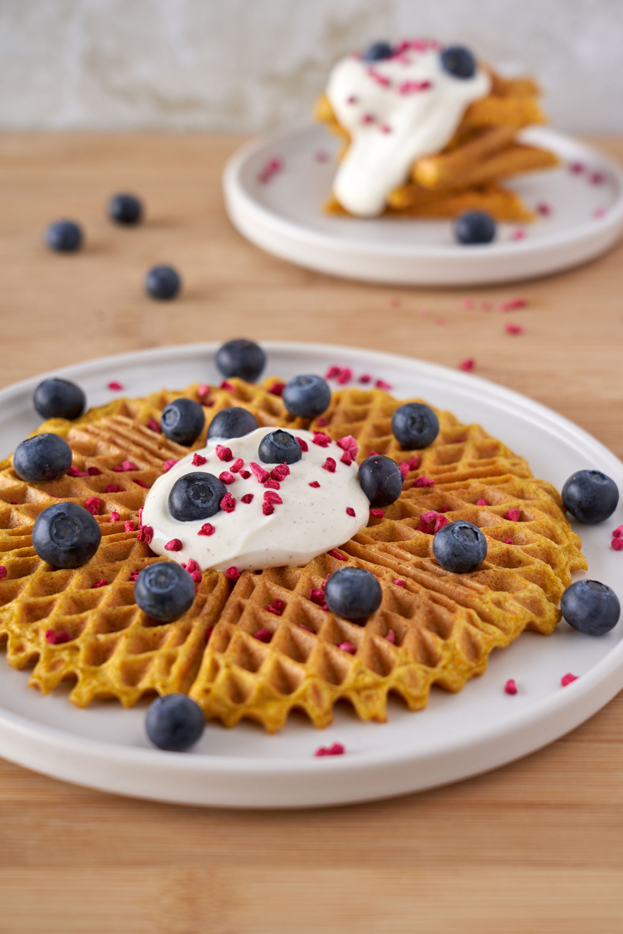 Waffle Ebook - Carrot Cake Waffle made with carrots, no sugar, no gluten | In Carina's Kitchen