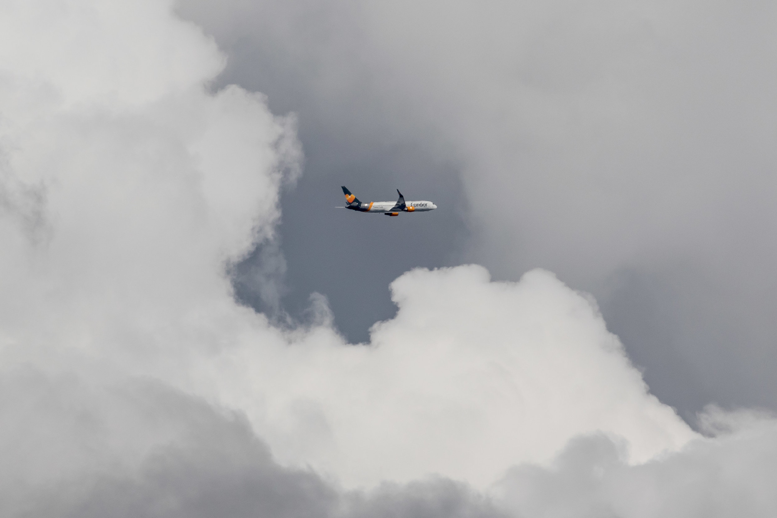 Aircraft in Clouds