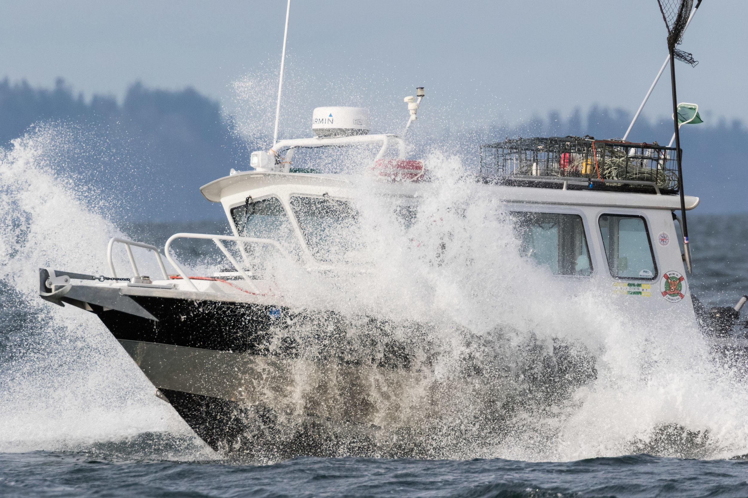 Rough Water.  Edmonds, WA