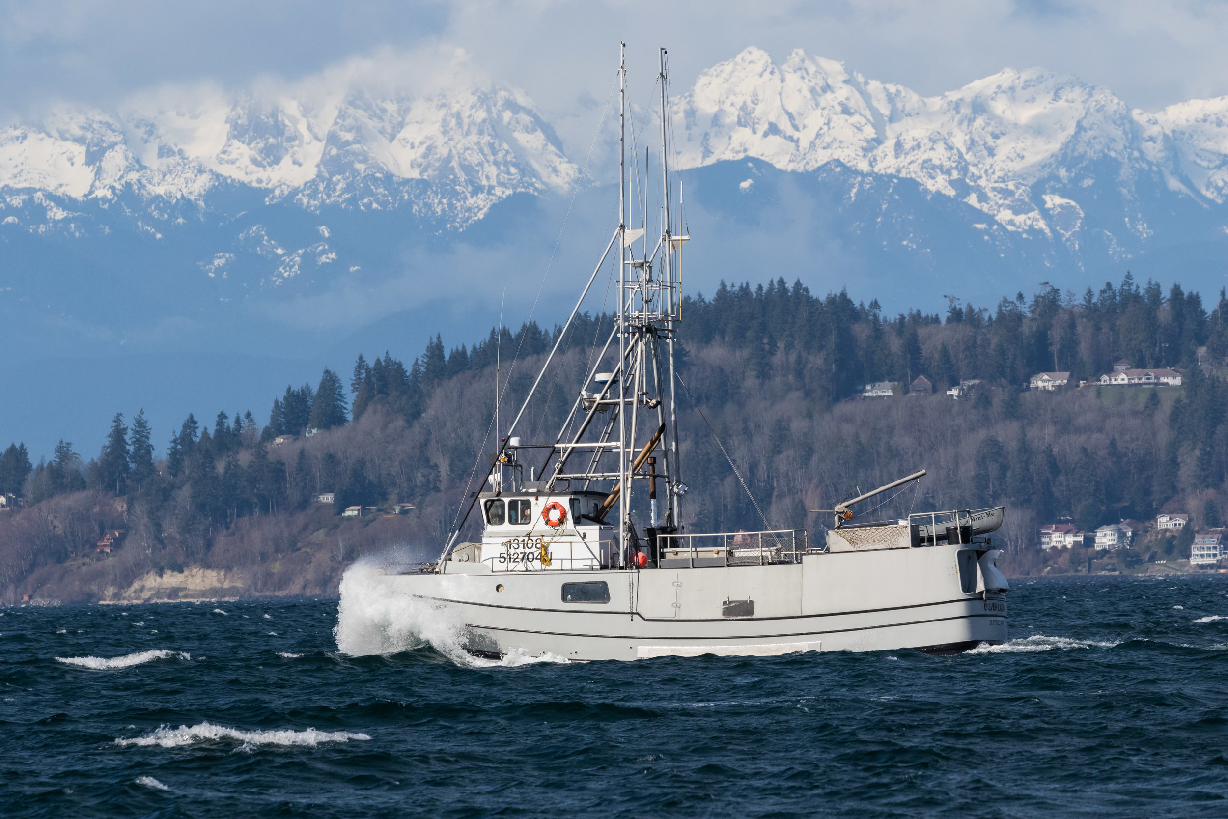 Commercial Vessel.  Edmonds, WA