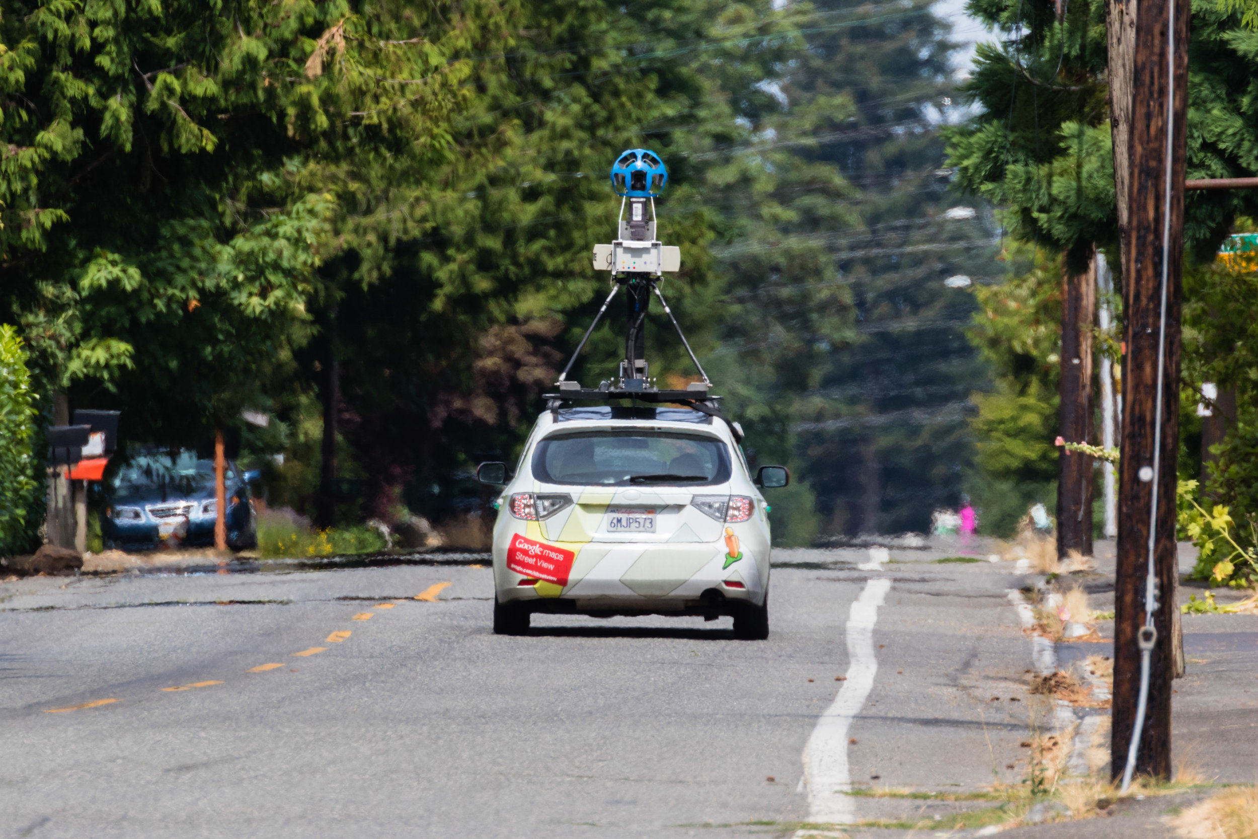 Google Car.  Edmonds, WA