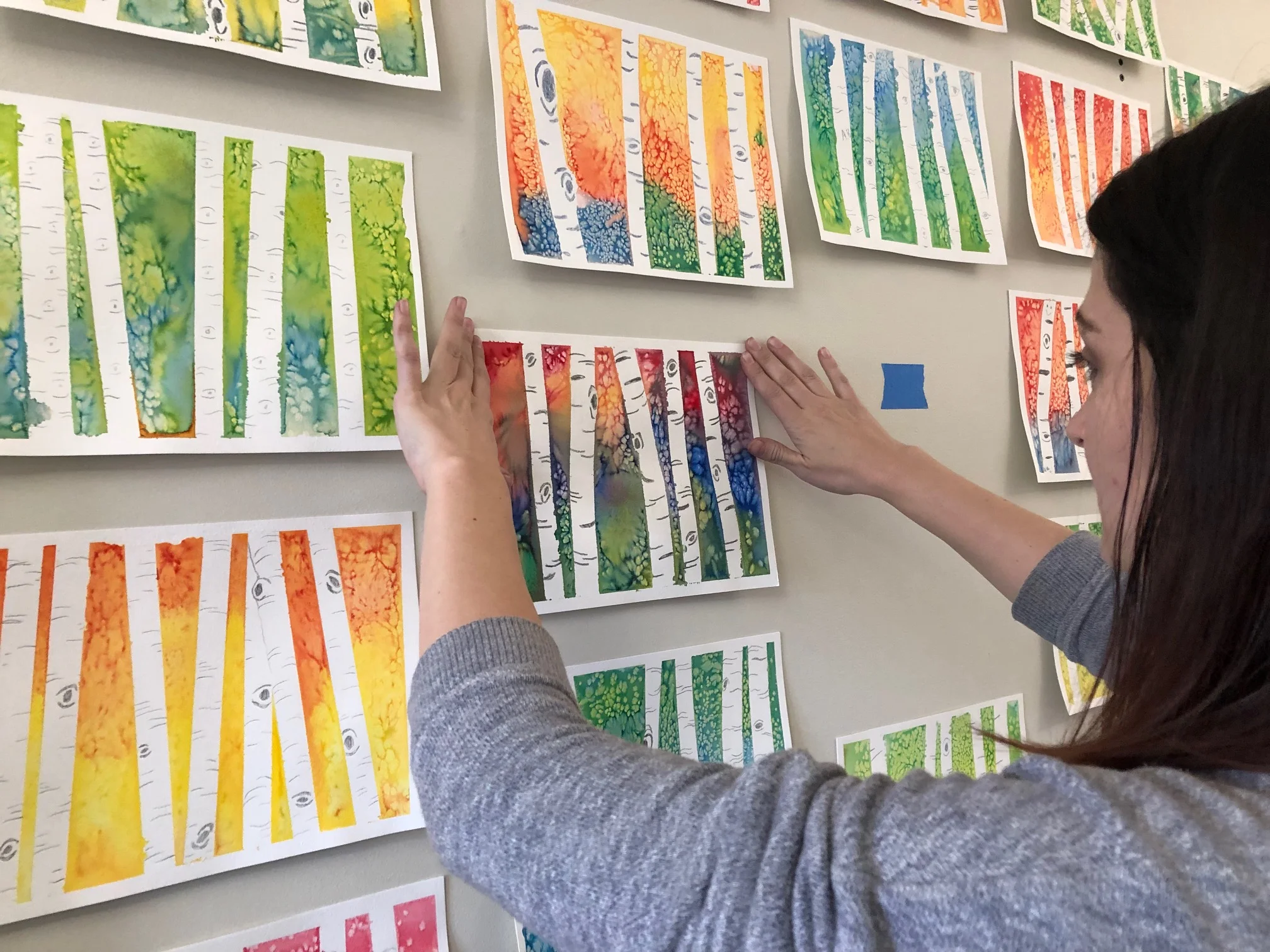 Art in Ephraim City Hall / Our Place: Ephraim Children Responding to Community 
