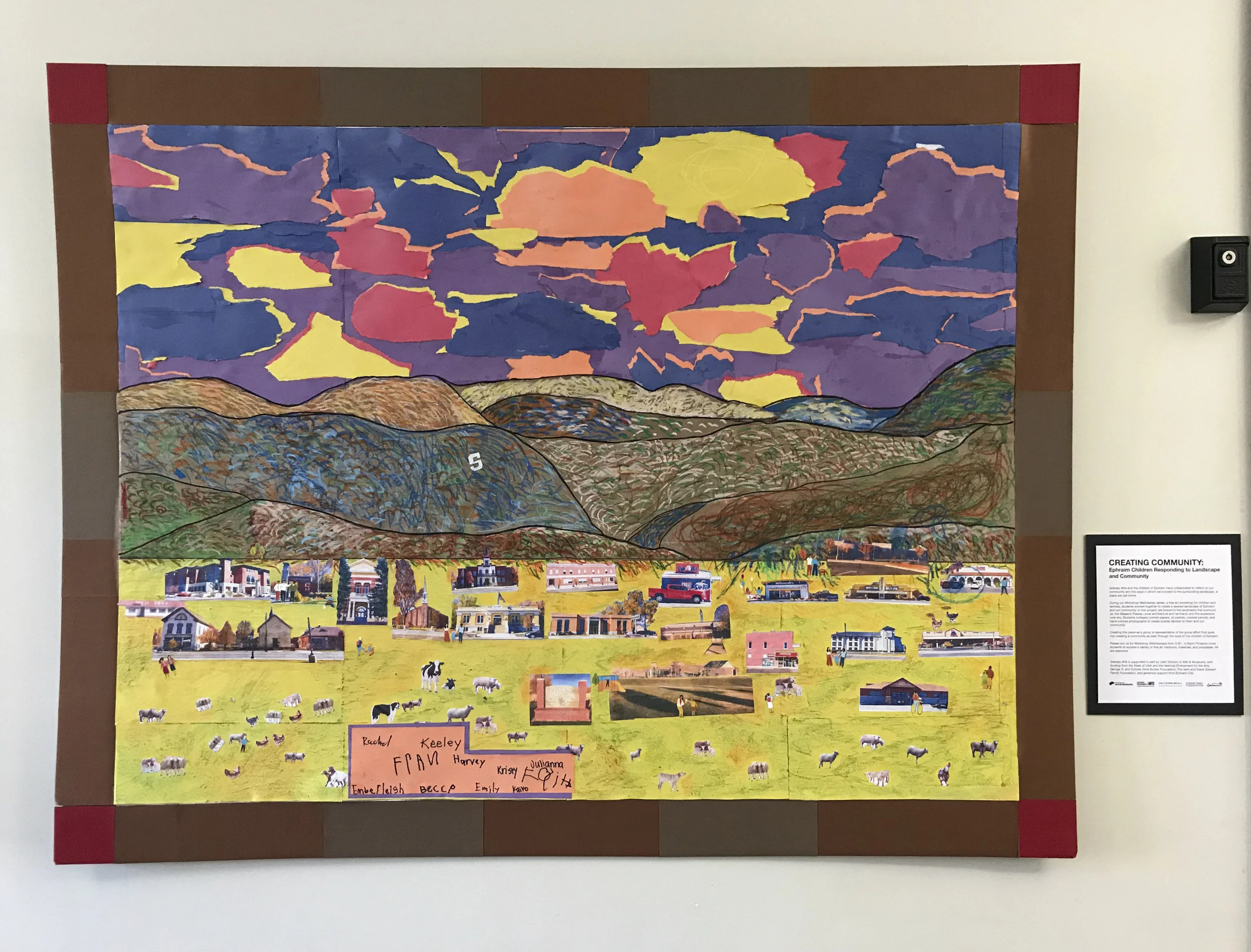 Art in Ephraim City Hall / Creating Community: Ephraim Children Responding to Landscape and Community 