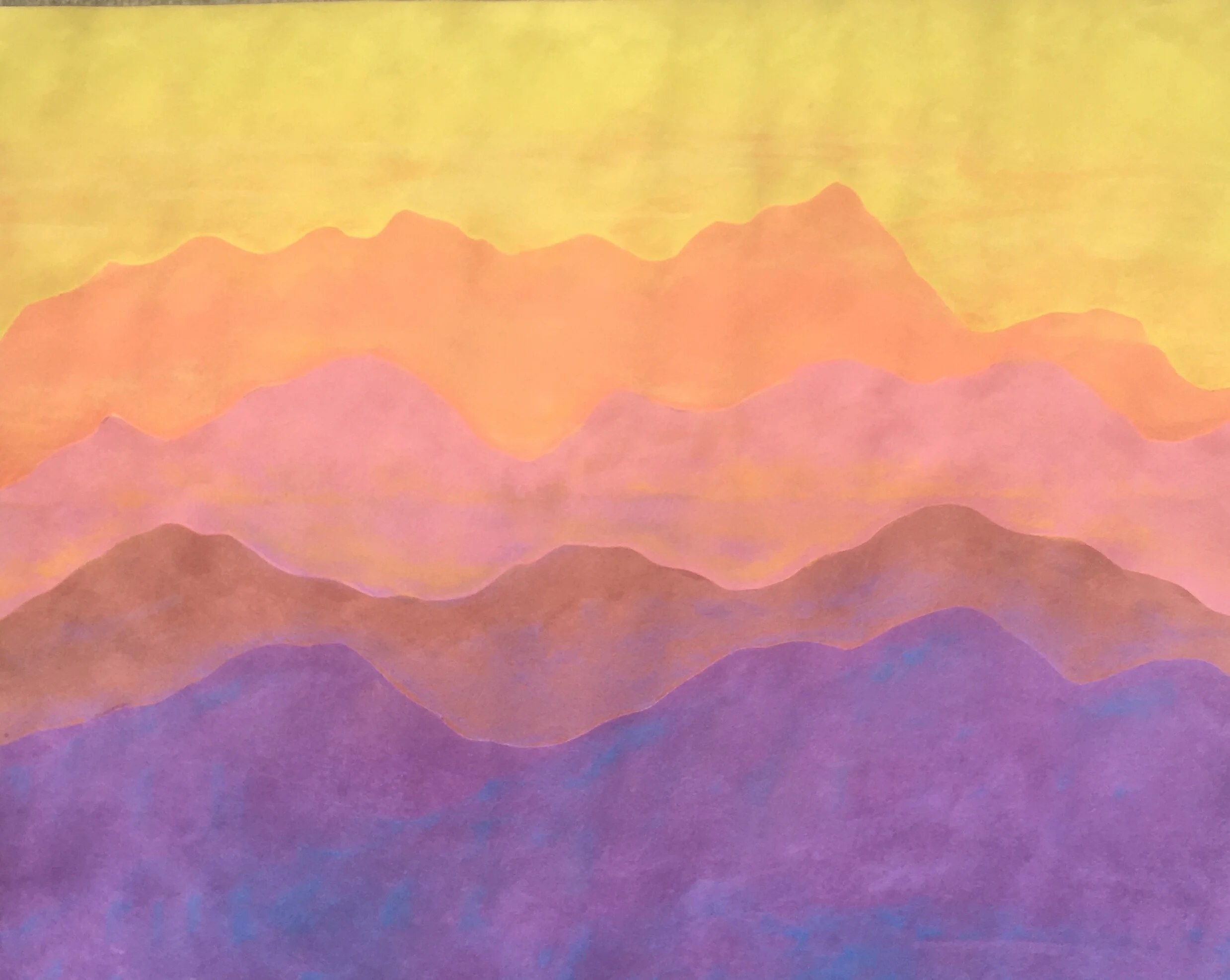 LAYERED SUNSET