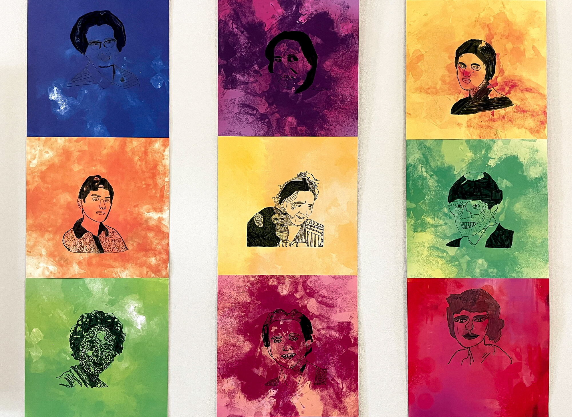 Celebrating Women: Ephraim Children Responding to the "Work In Progress" Mural