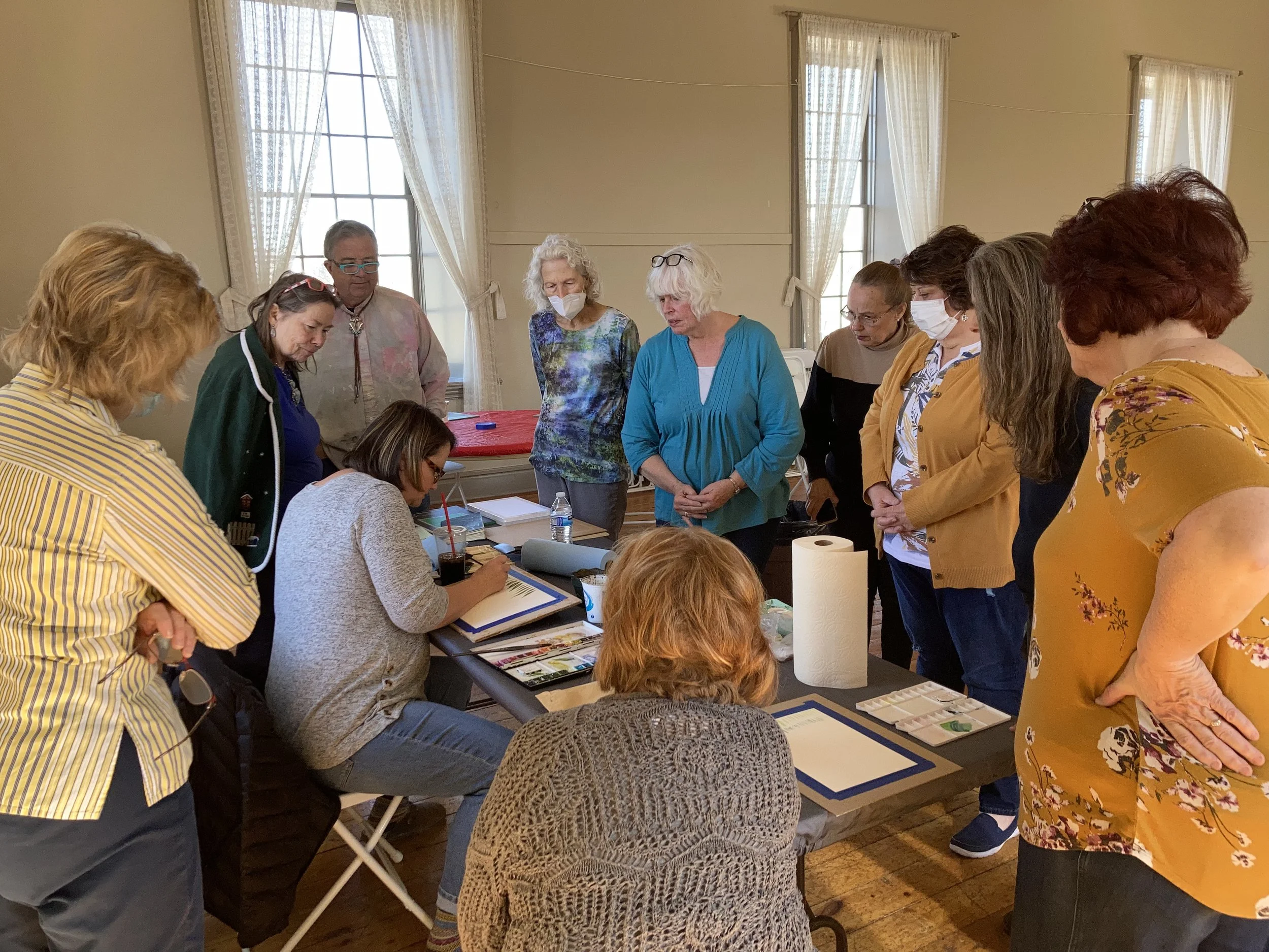 KIM GORDON / Creative Aging: 55+ Community Watercolor
