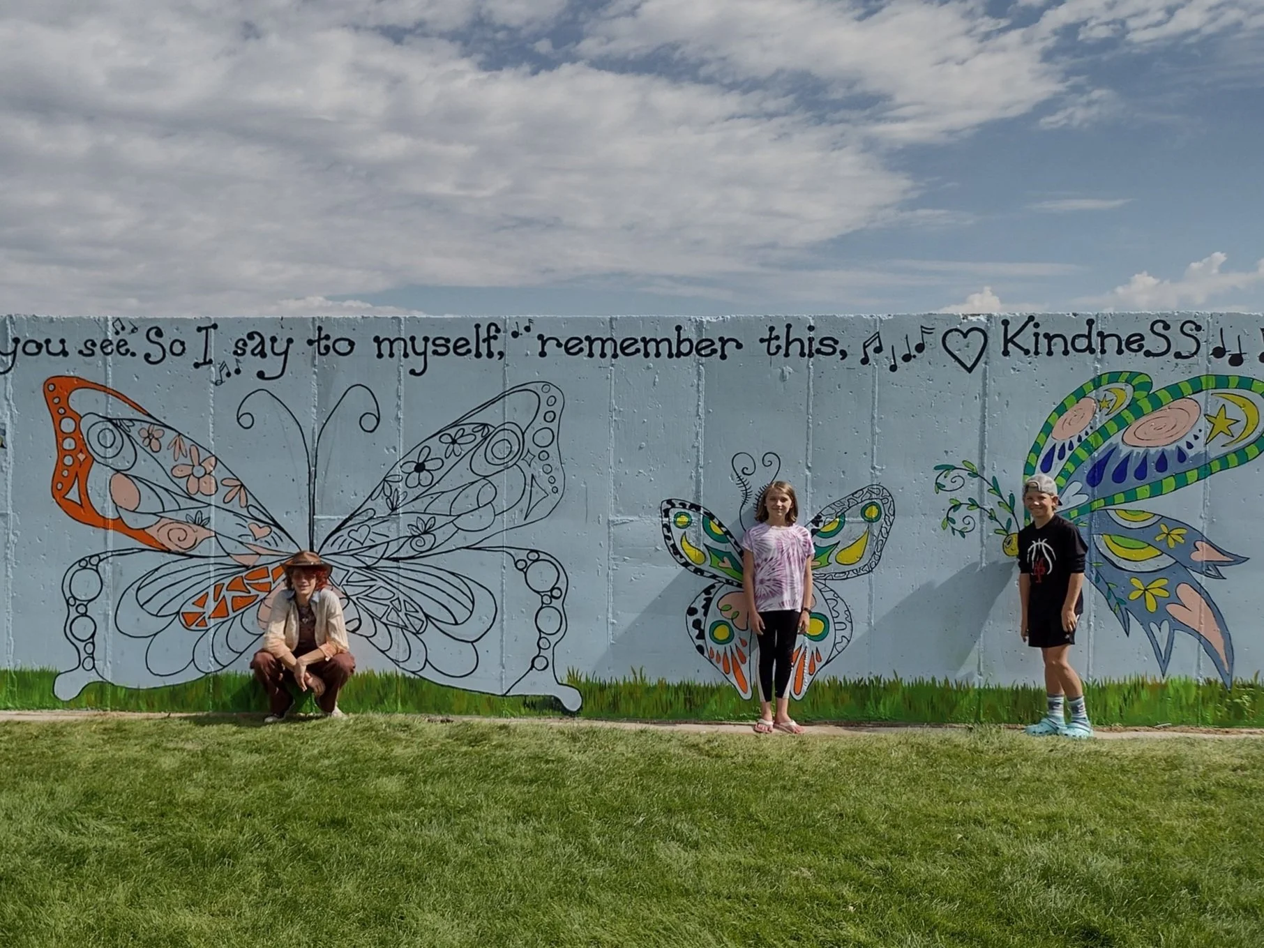 KINDNESS MURAL / Julie Hutchins Ash / Sanpete Kindness + Granary Arts 