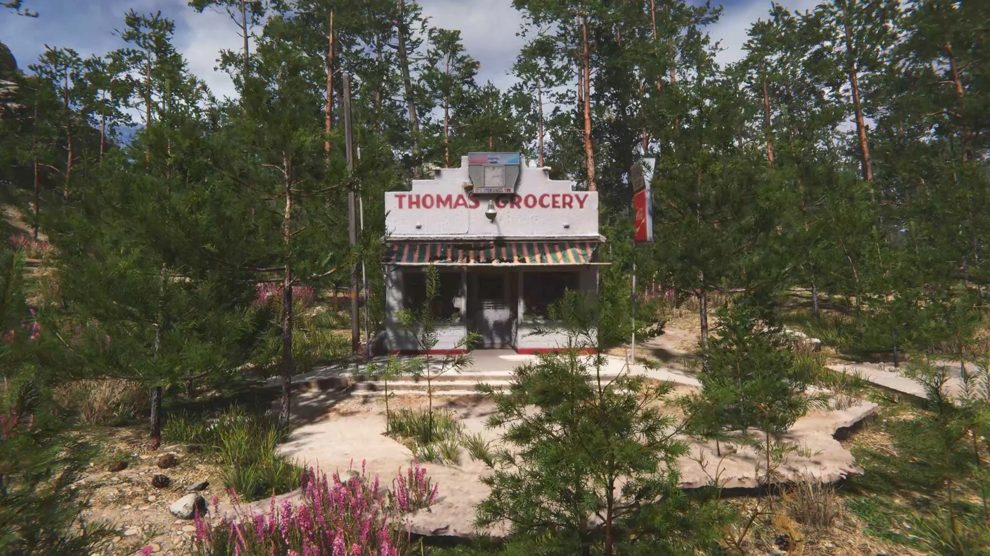 Thomas Grocery and Pump / Reception 