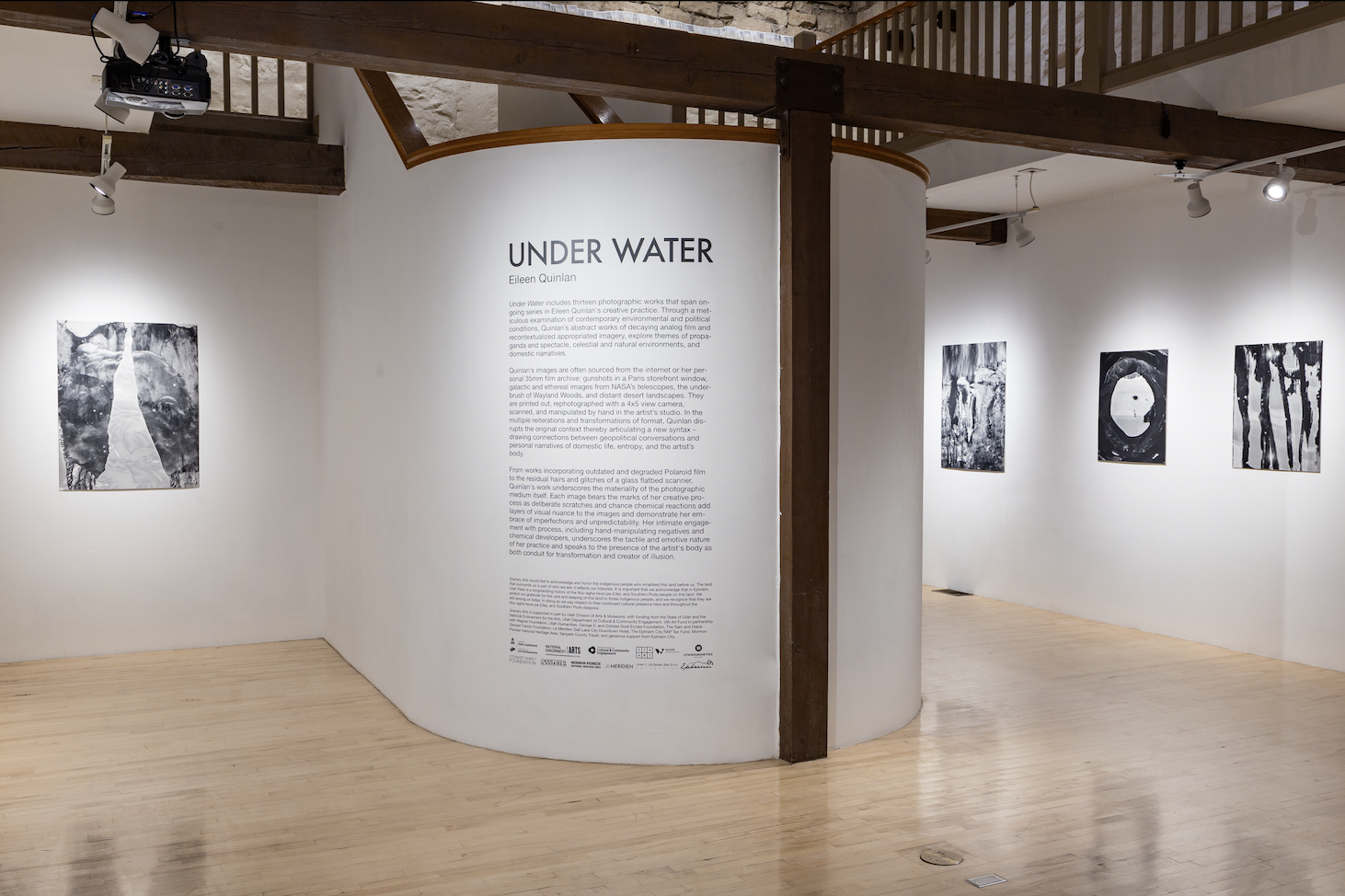 Exhibition Reception: EILEEN QUINLAN / Under Water