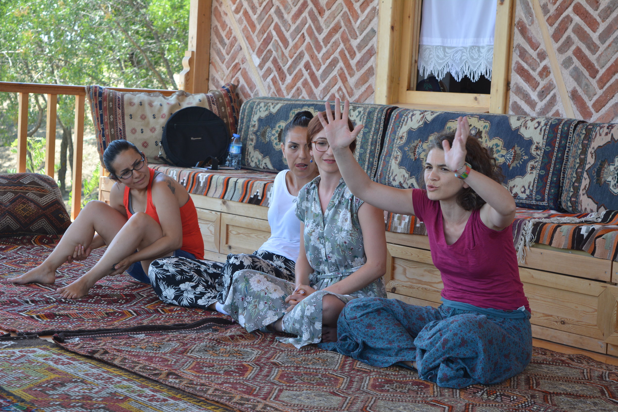 Storytelling and Rhythm workshop, Turkey