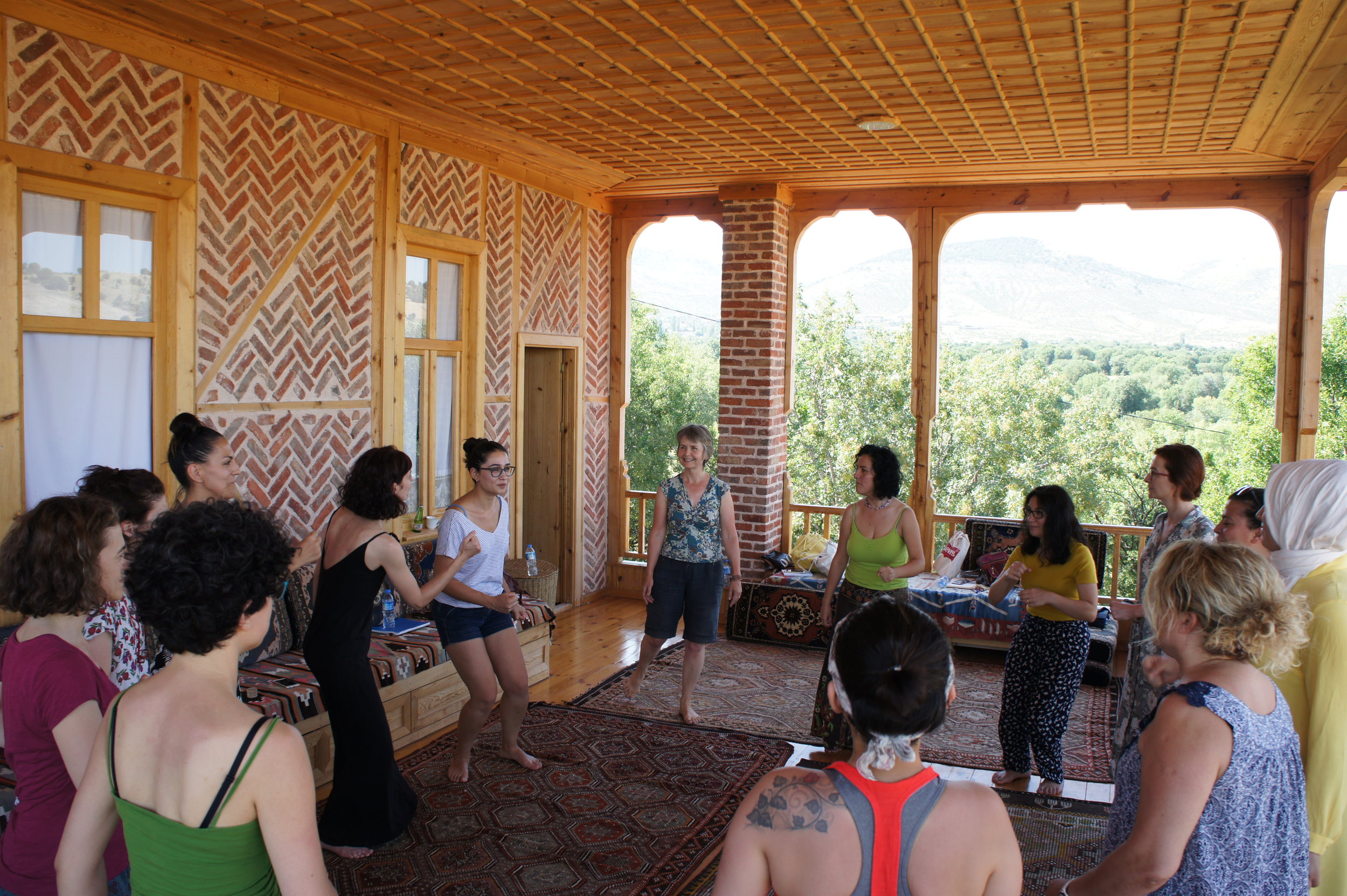 Storytelling and Rhythm workshop, Turkey