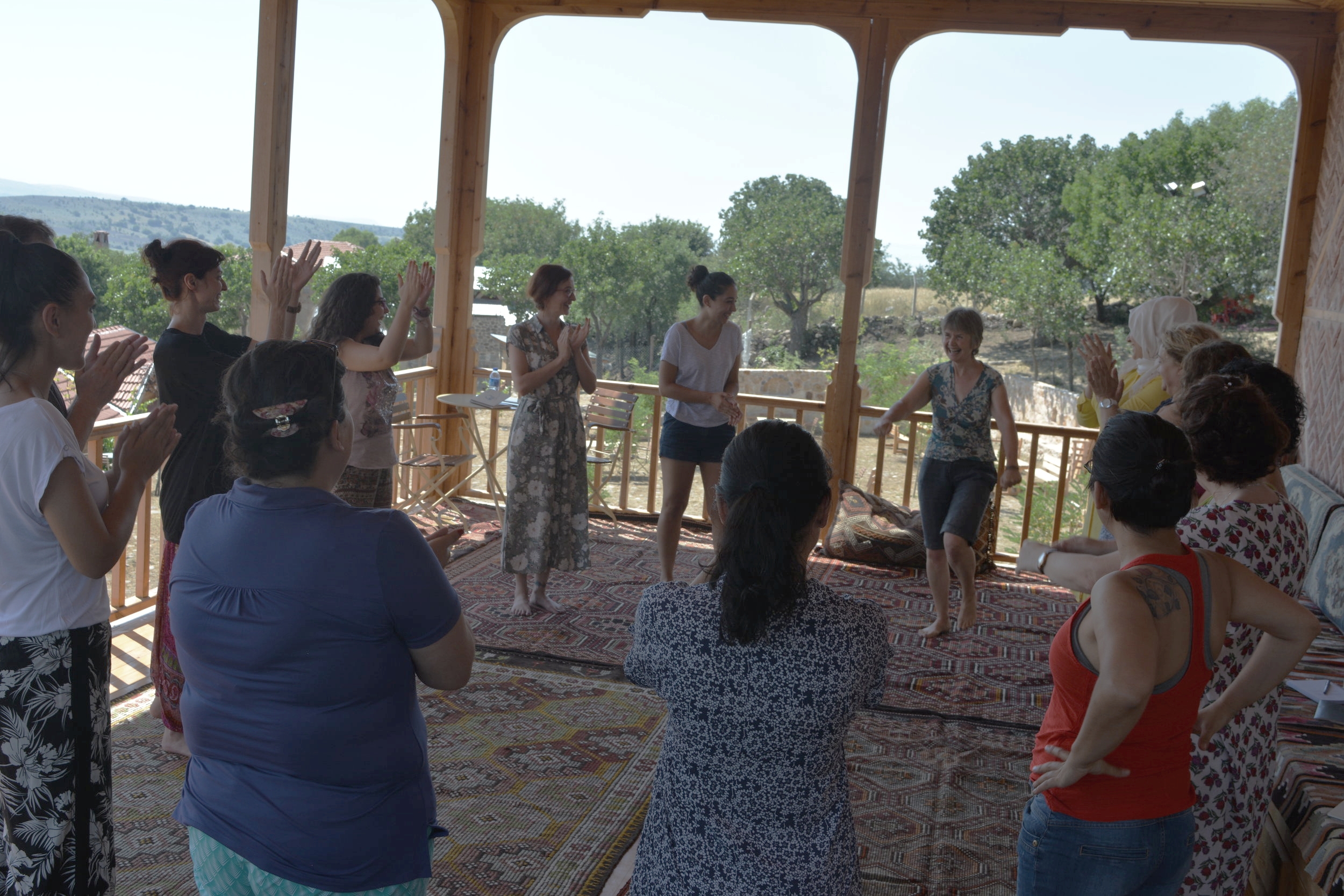 Storytelling and Rhythm workshop, Turkey