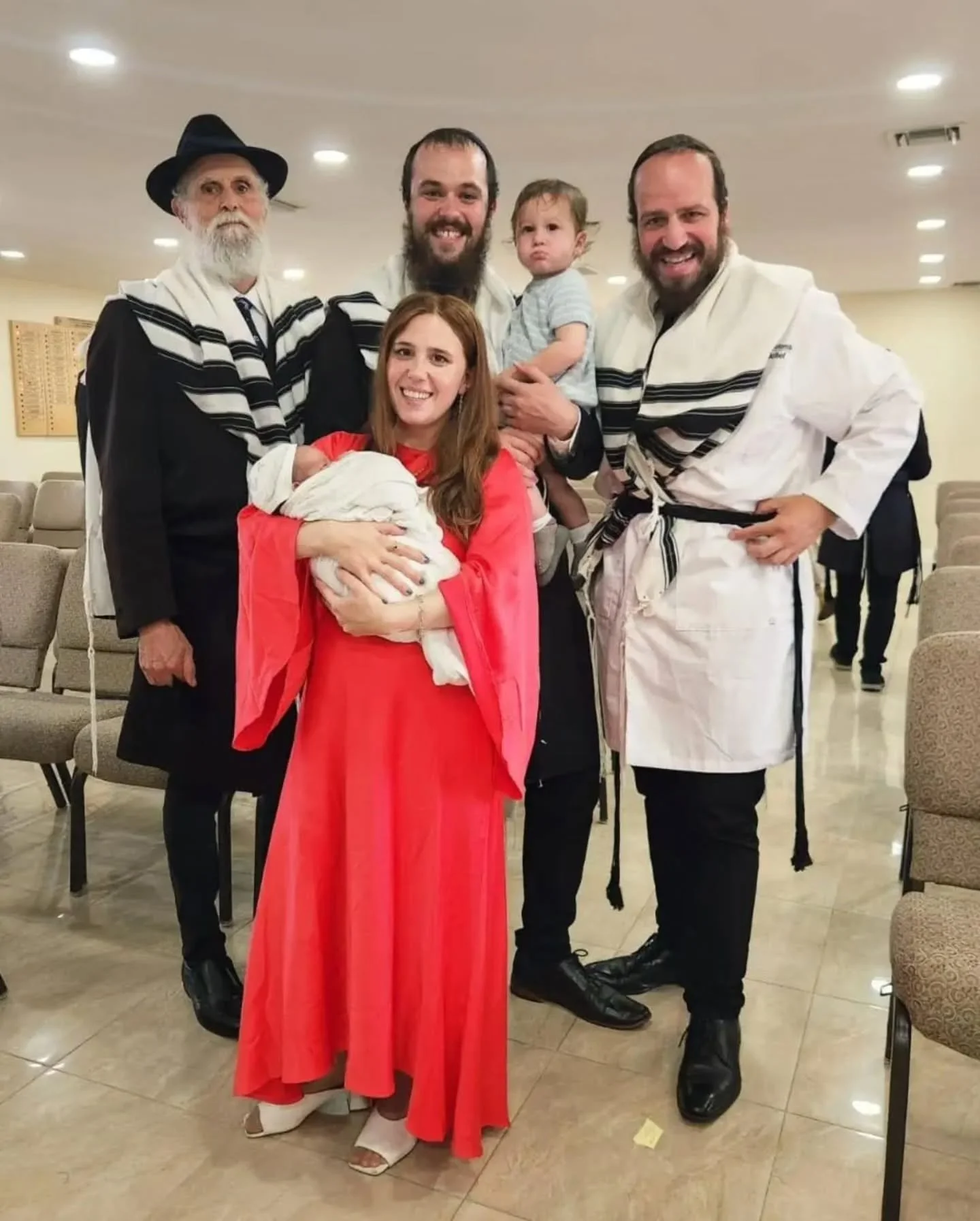 Mazal tov Menachem and Chaya on the Brit of beautiful Yaakov Yitzchak! May you raise him in Health, Happiness and Nachat! 💙