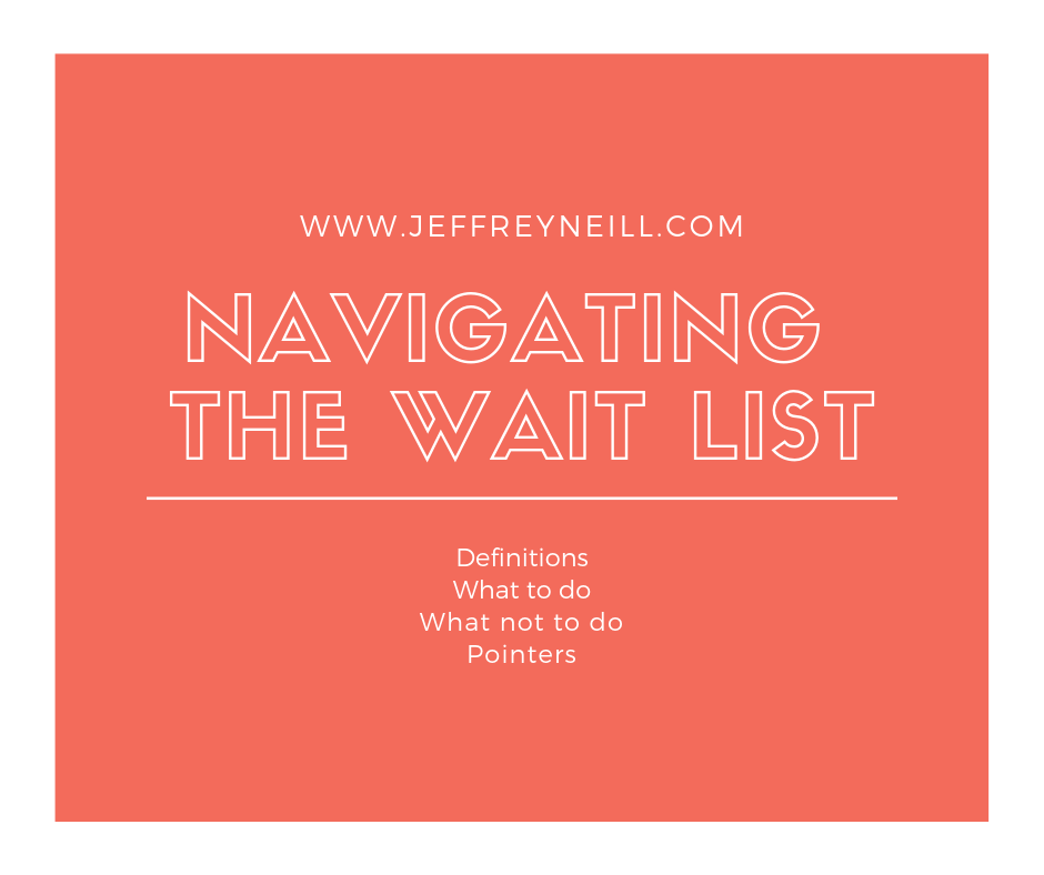 Navigating the Wait List