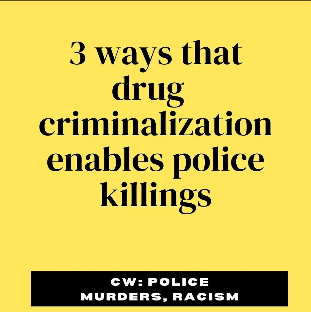 3 Ways that drug criminalization enabled police killings