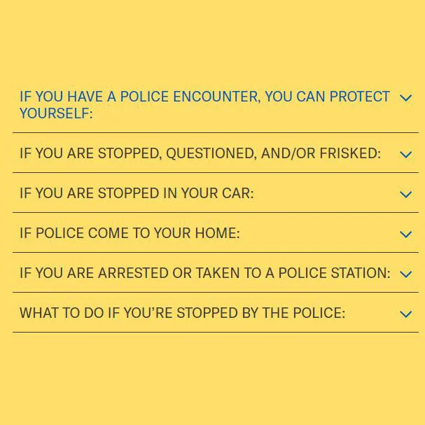 What To Do if You're Stopped by the Police