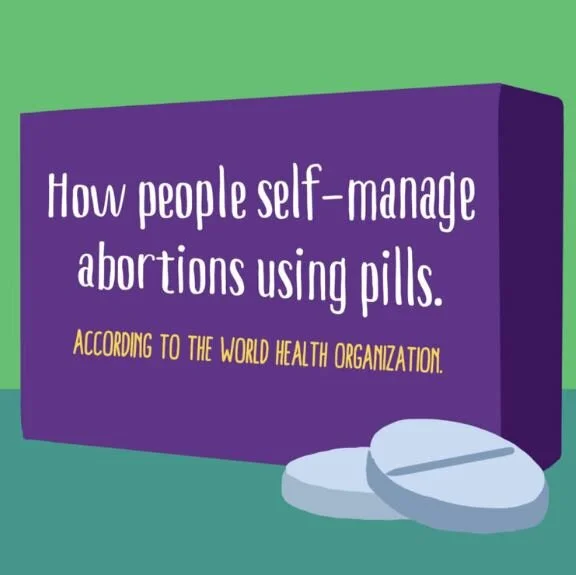 How to Self Manage abortions using pills comic