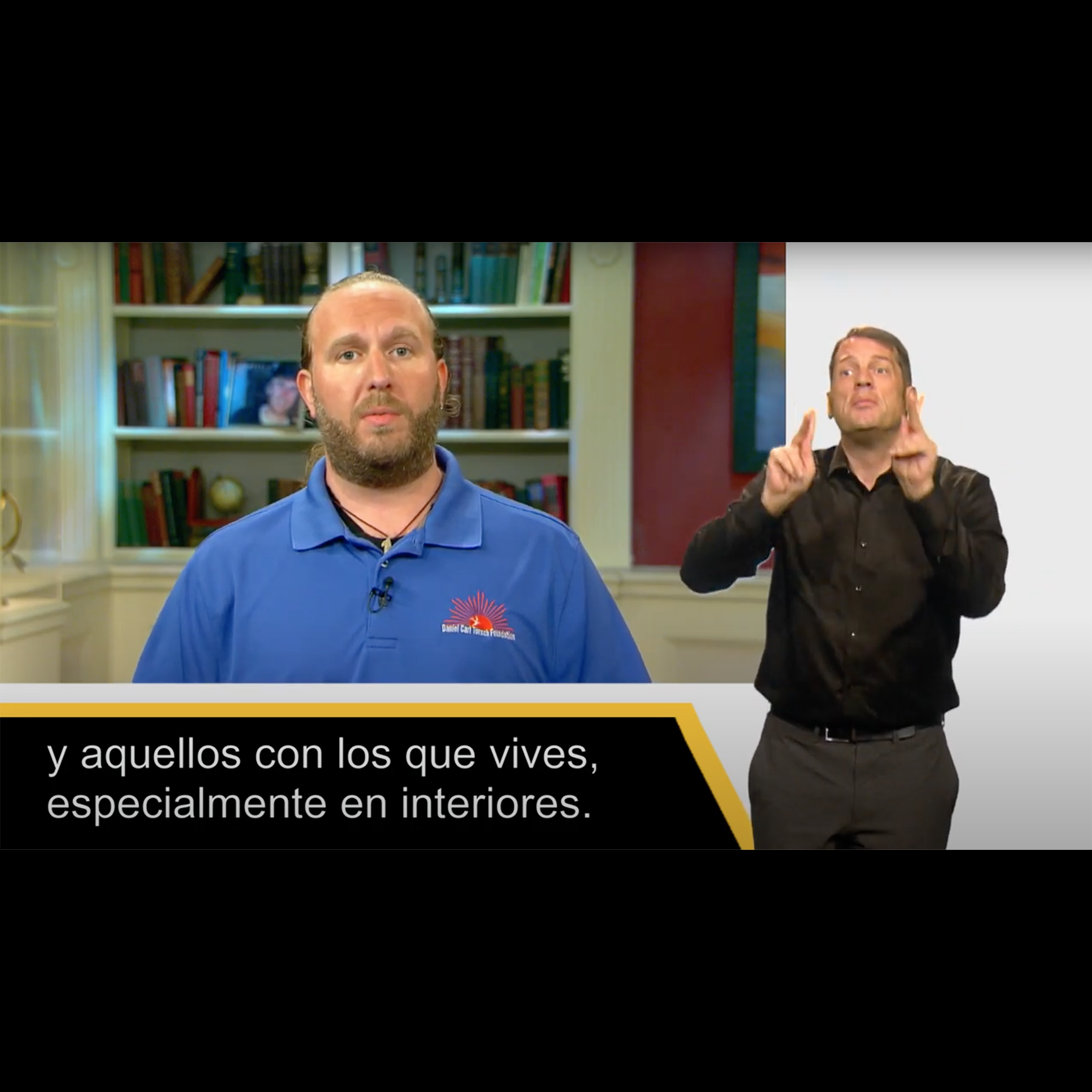 ASL Covid-19 Harm Reduction. Spanish (cc)