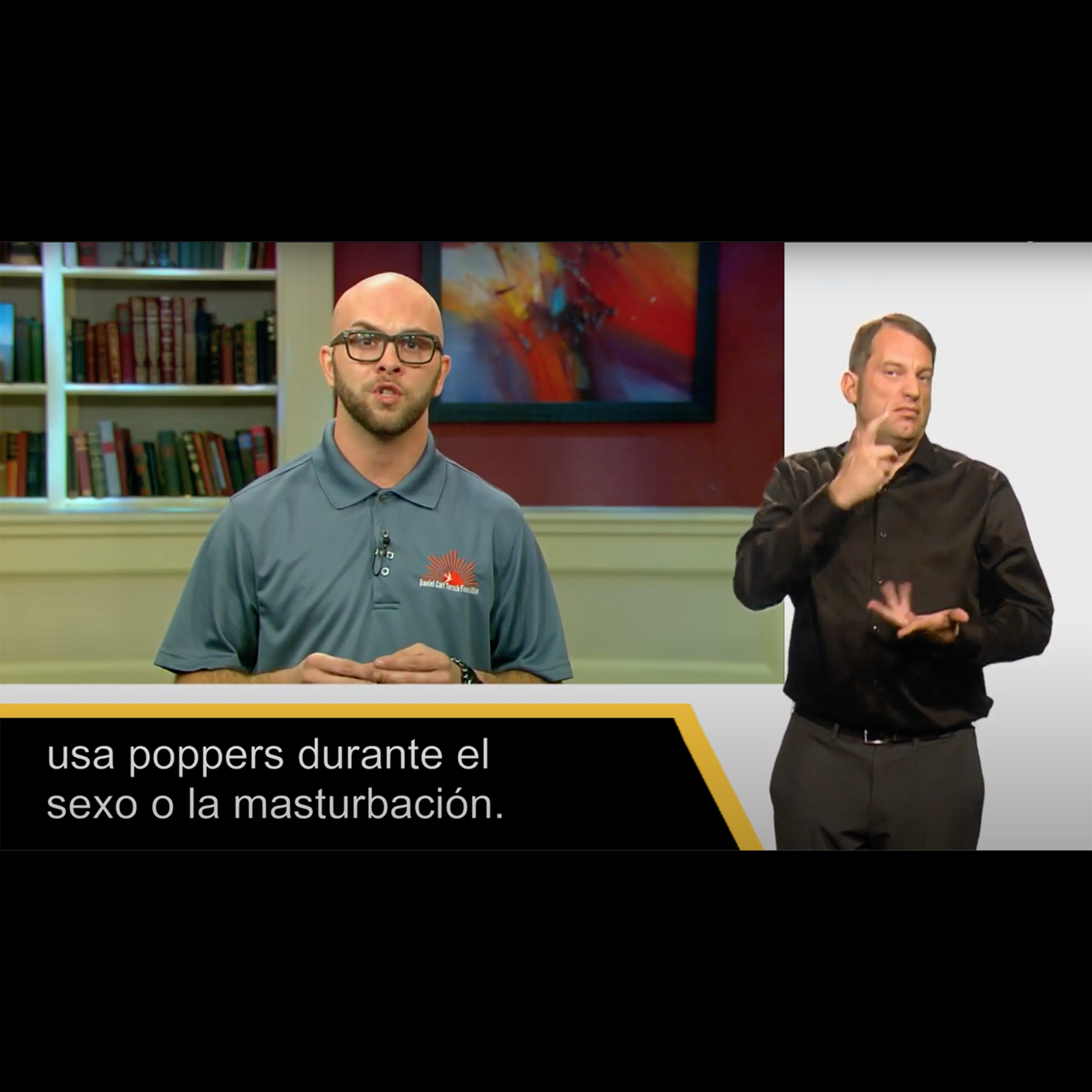 ASL Harm Reduction For The LGBTQ+ Community. Spanish (cc)
