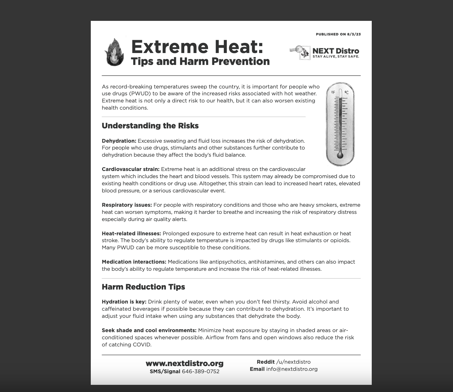 Extreme Heat: Tips and Harm Prevention