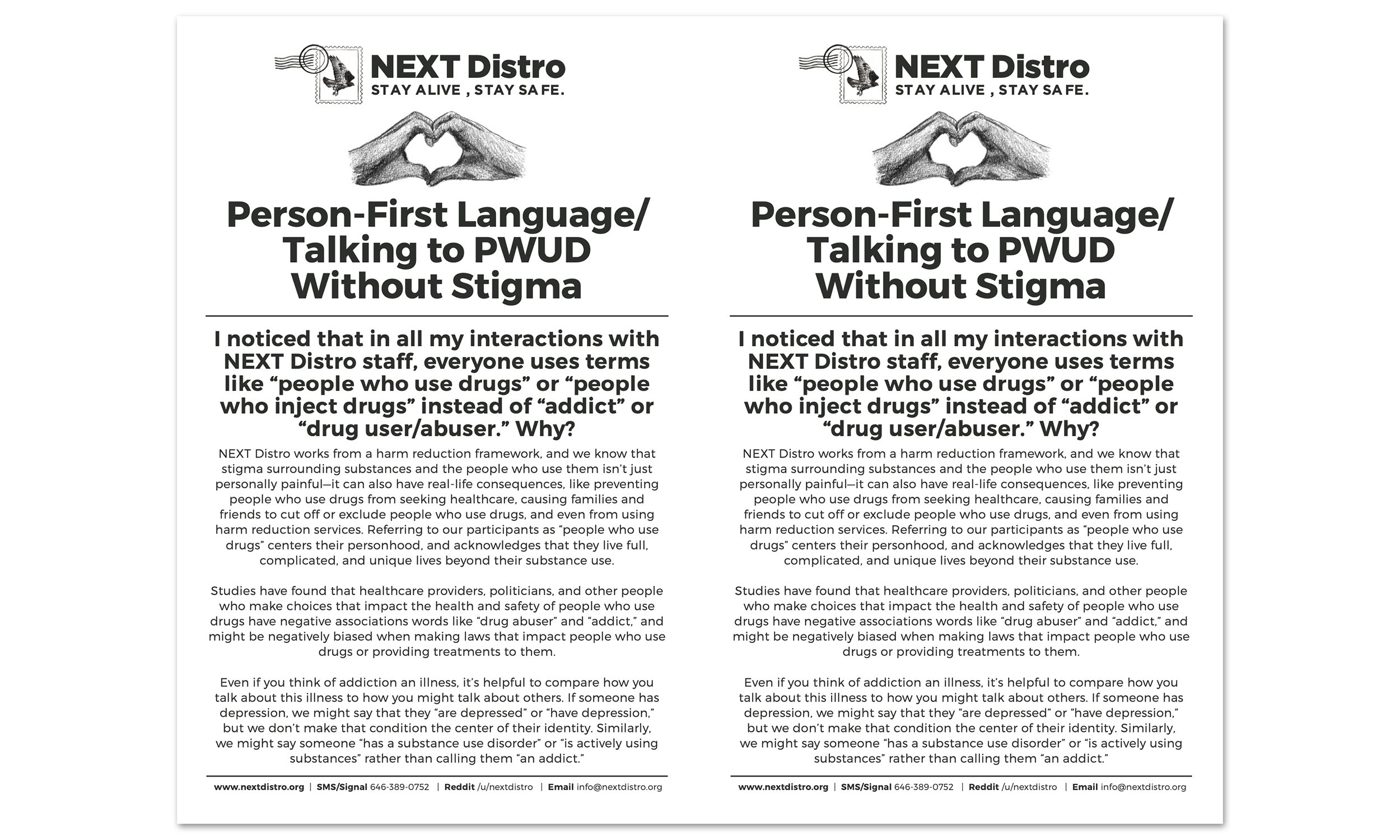 Person-First Language: Talking to PWUD Without Stigma