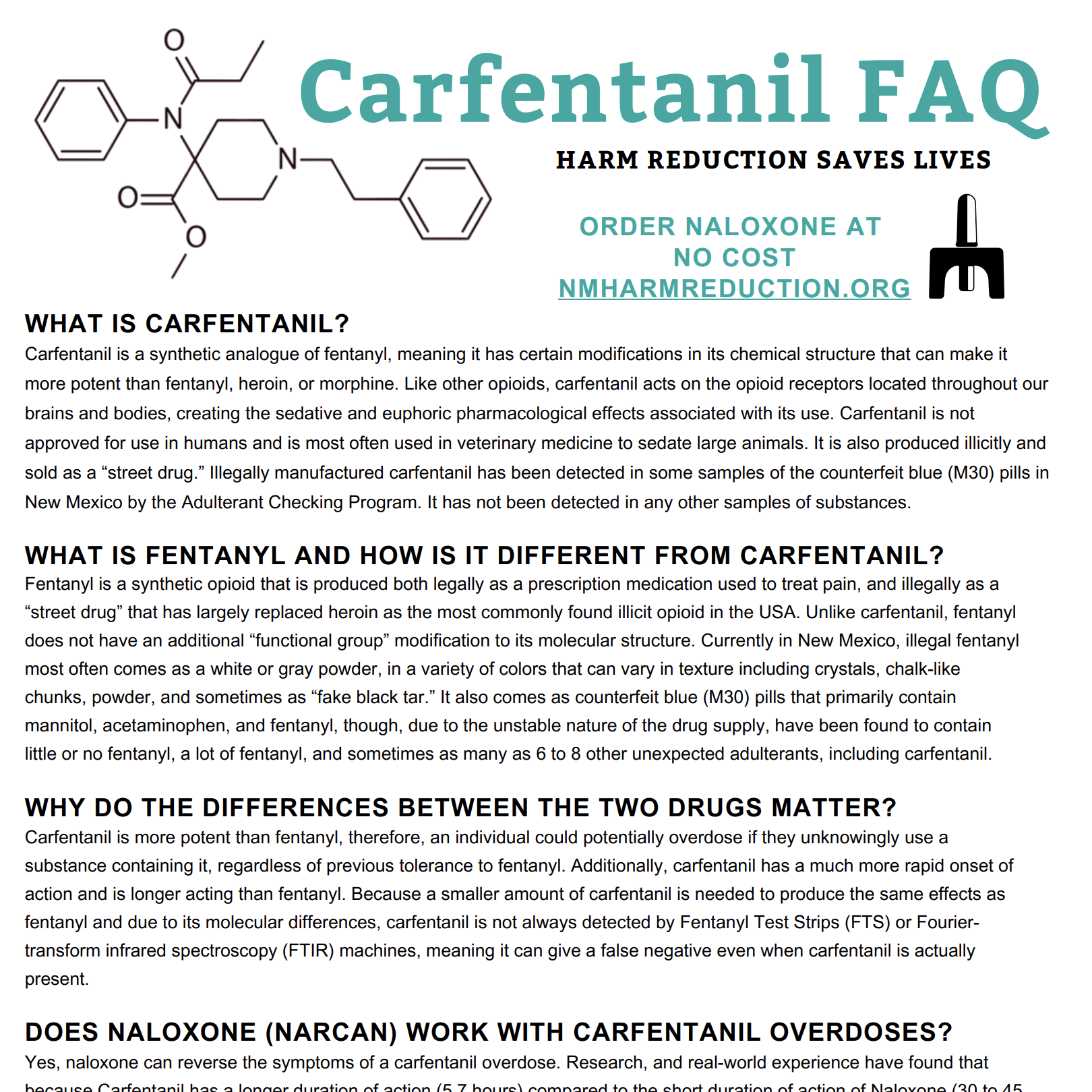 Carfentanil FAQ