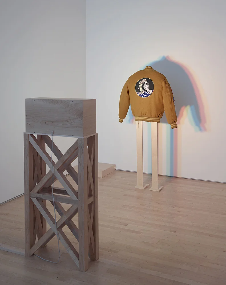 Letterwoman's Jacket & Z-A-N-E-Y Lights