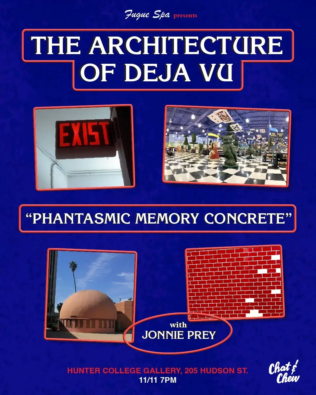 Fugue Spa Club: The Architecture of Deja Vu with Jonnie Prey