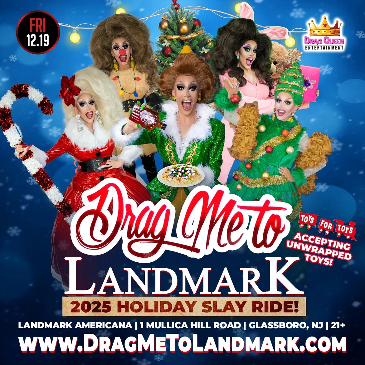 Drag Me To Landmark - Holiday Drag Show (Night 1)